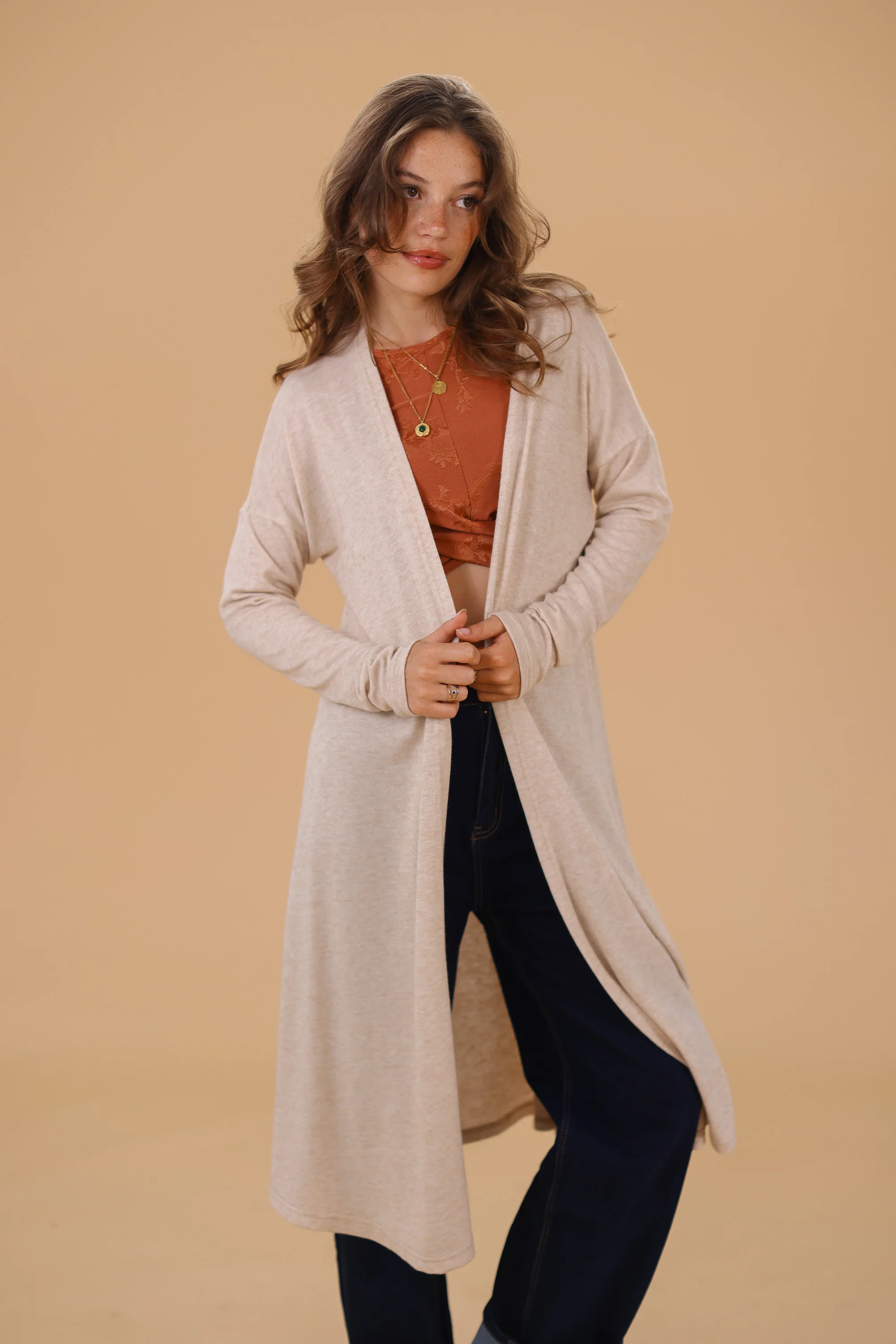 Cardigan Aveline Ecru
