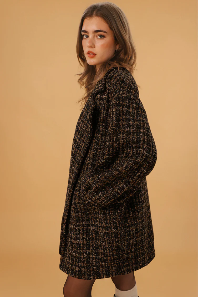 Coat Brinley Petrol-Brown - Image 3