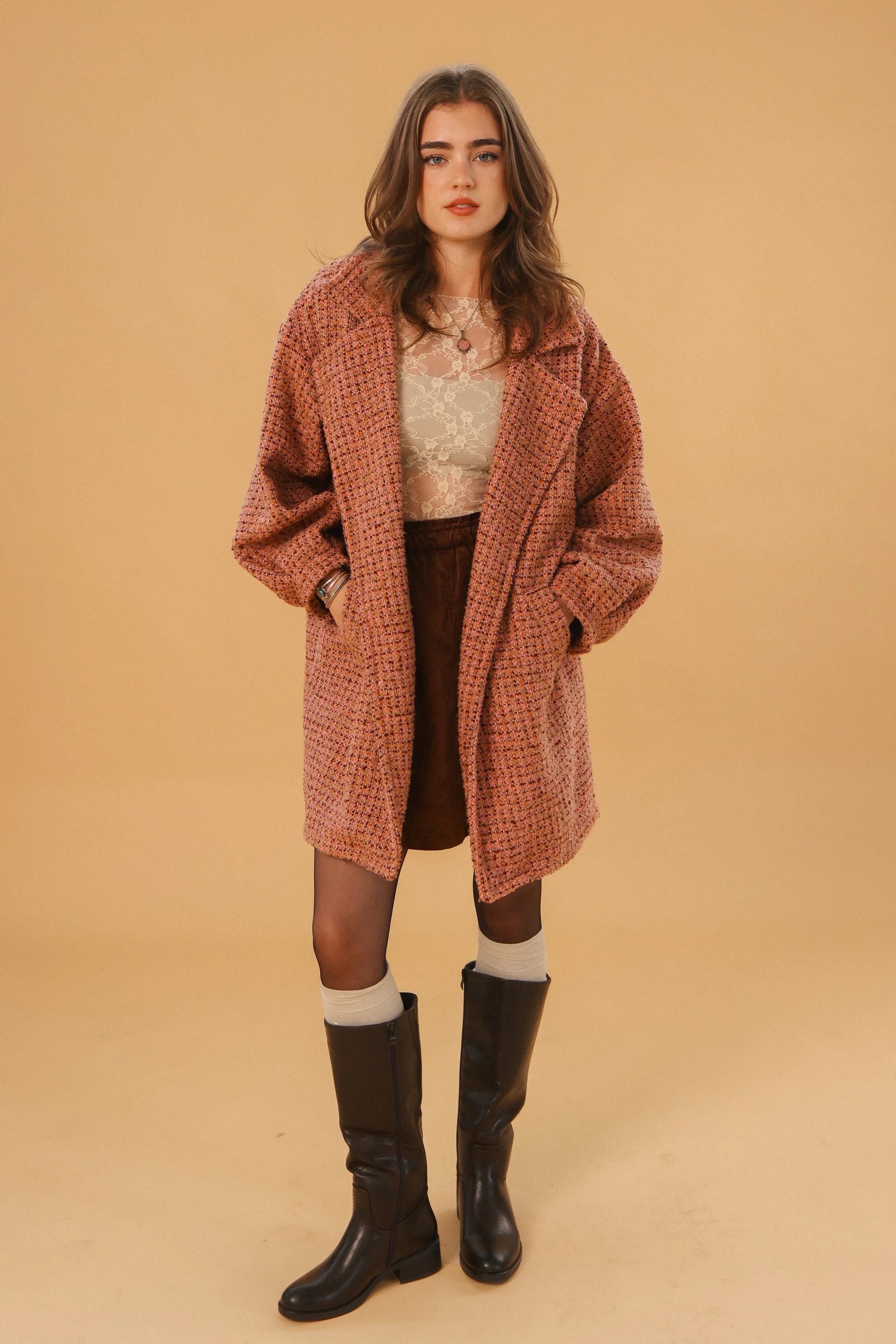 Coat Brinley Pink