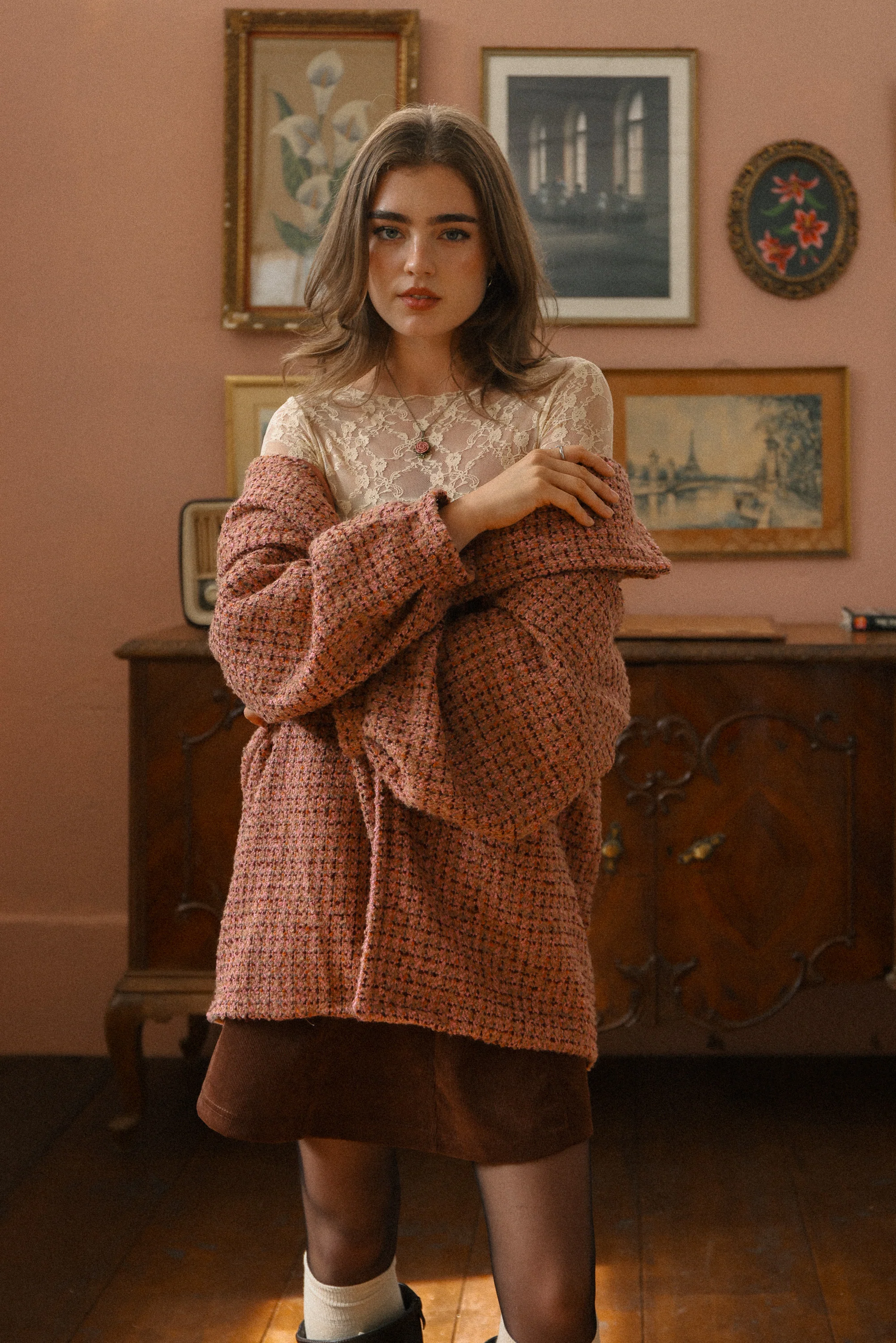 Coat Brinley Pink - Image 13
