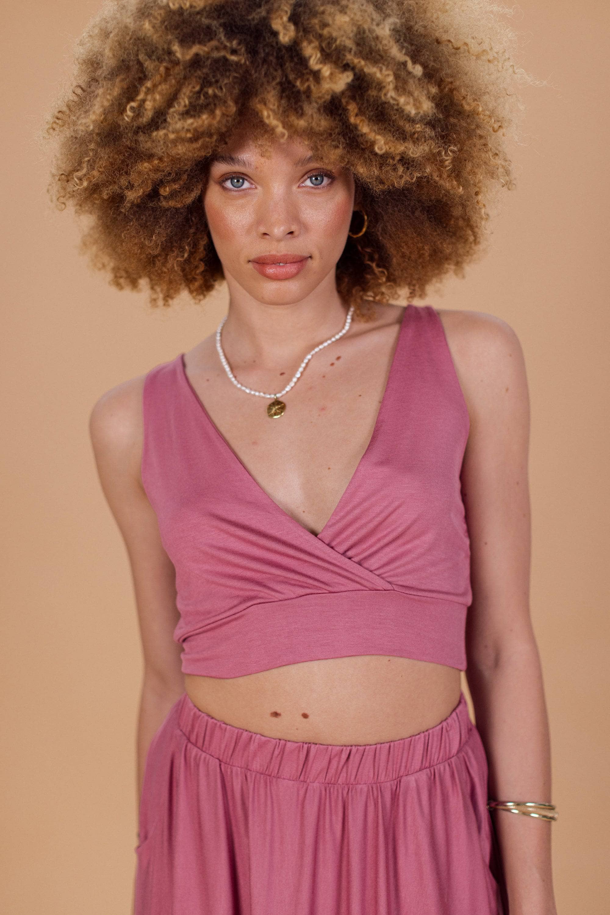 Crop Top Itzel Rouge Pink - Image 5