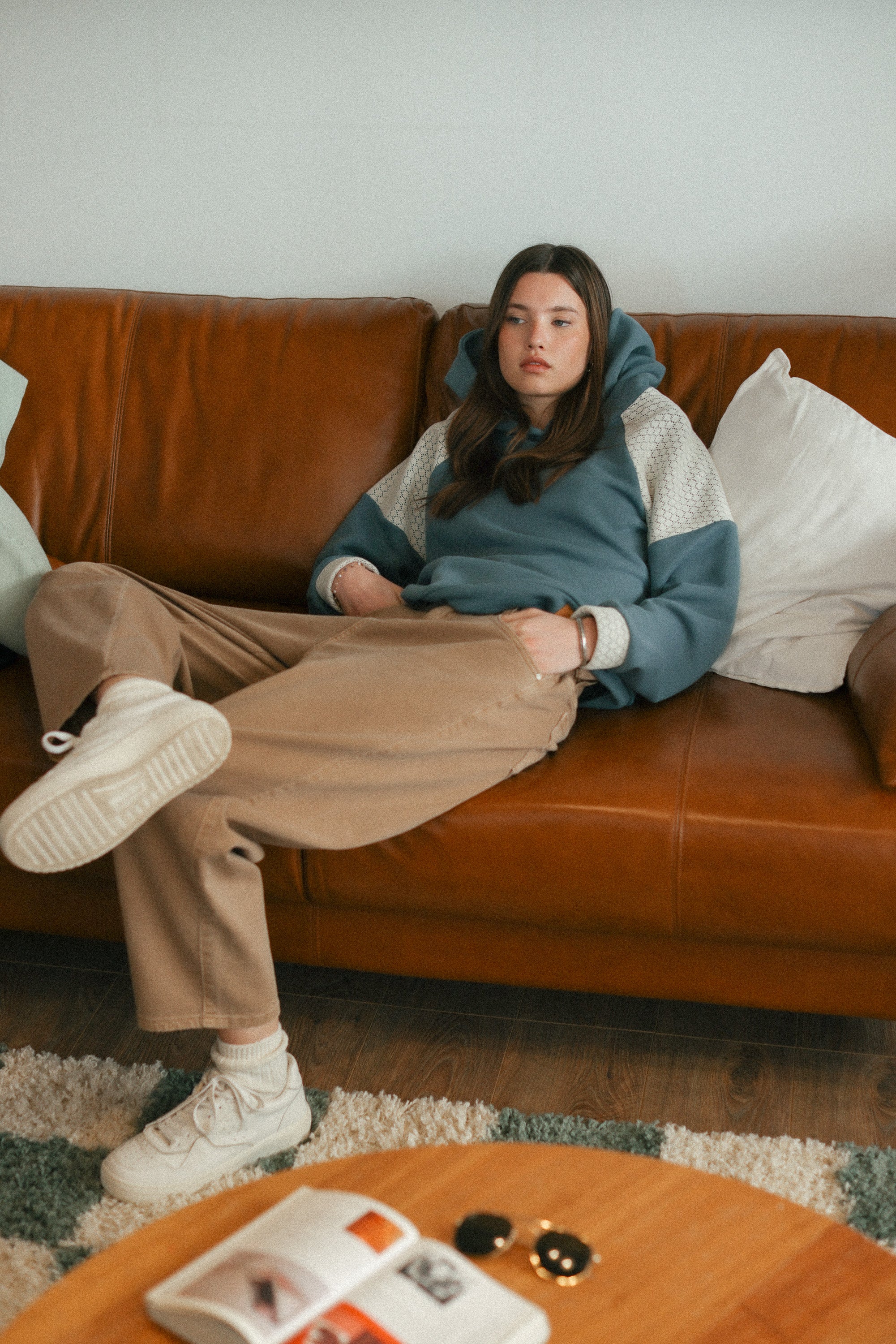 Denim Pants Wanda Camel - Image 11