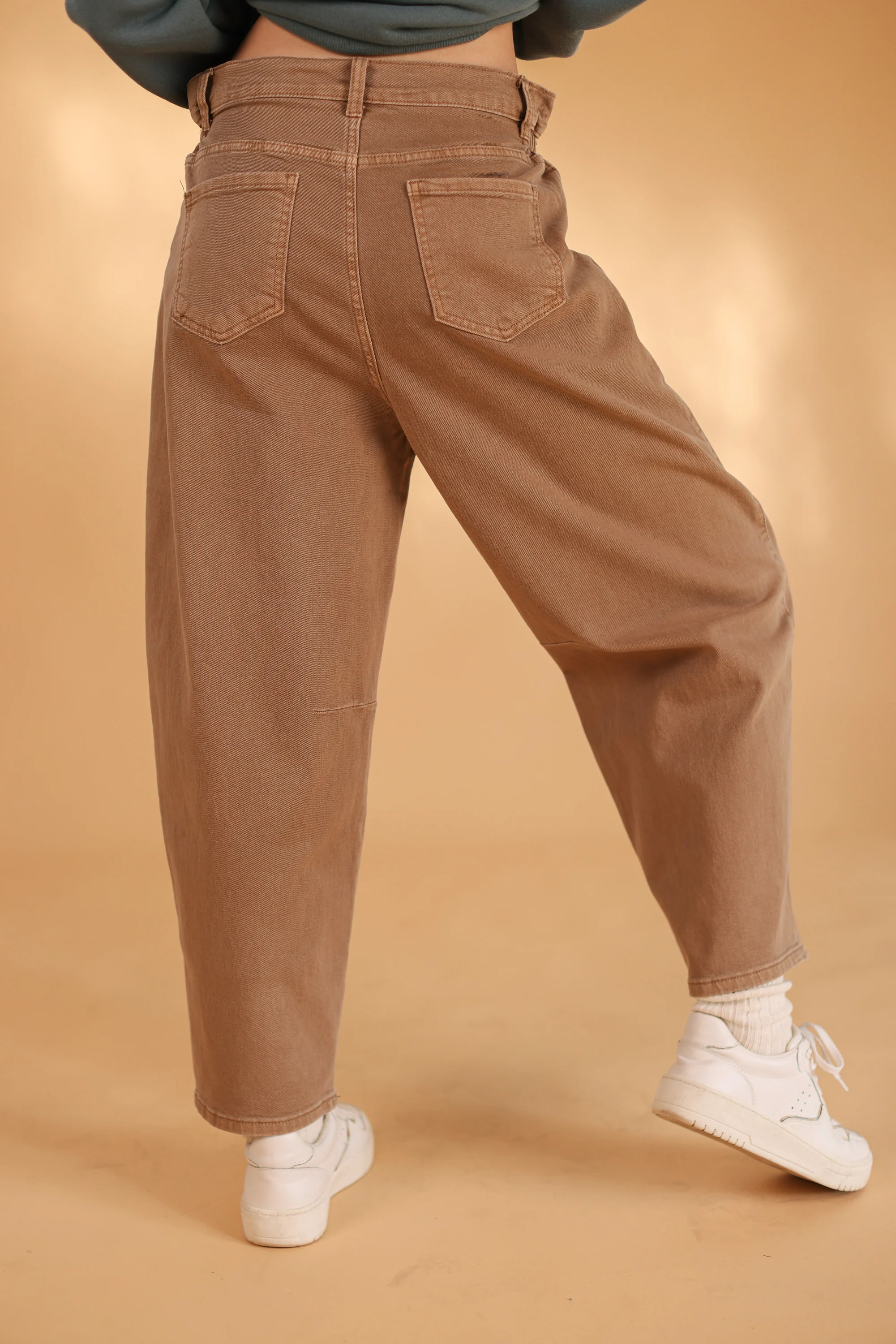 Denim Pants Wanda Camel - Image 3
