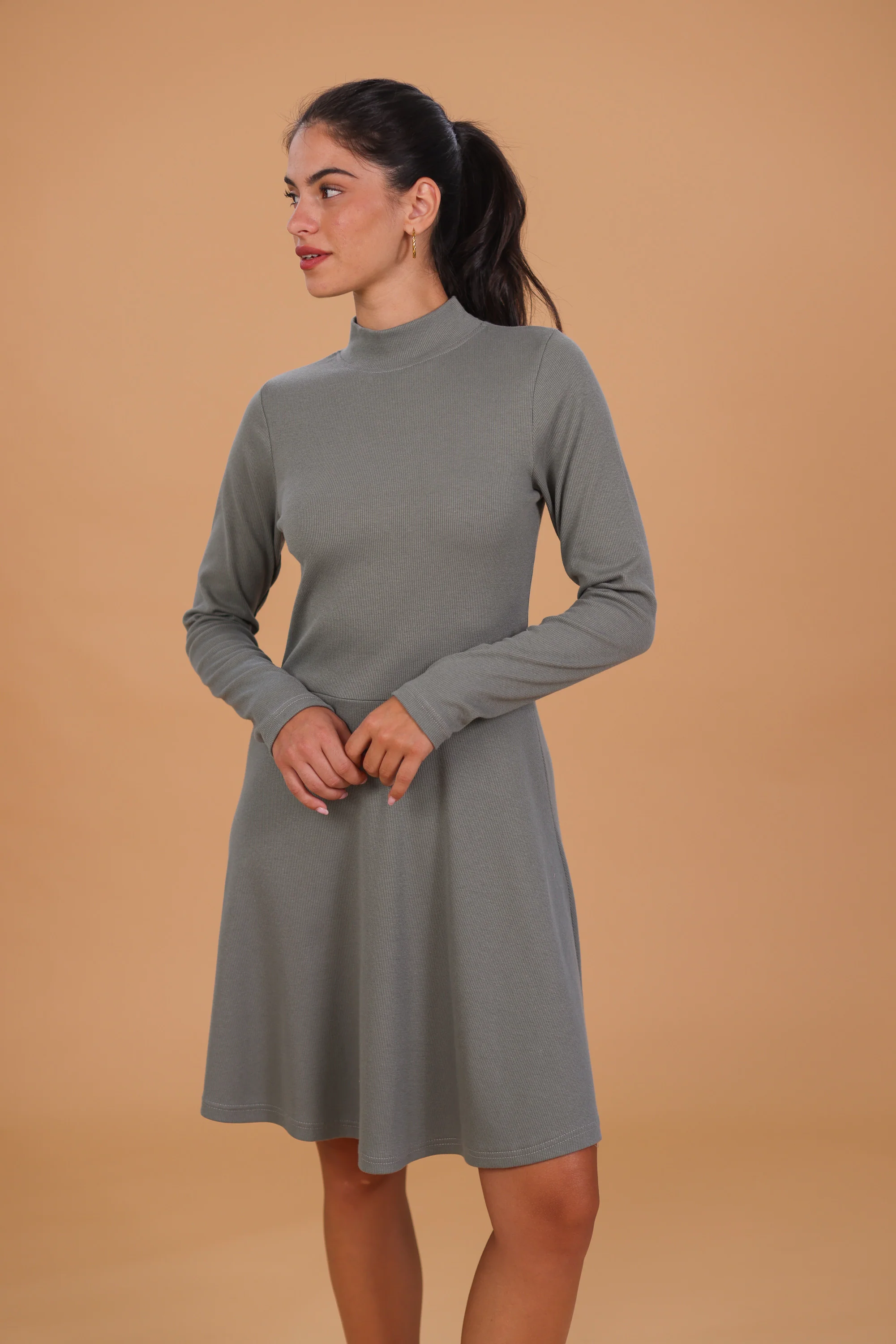 Dress Dakota Olive - Image 6