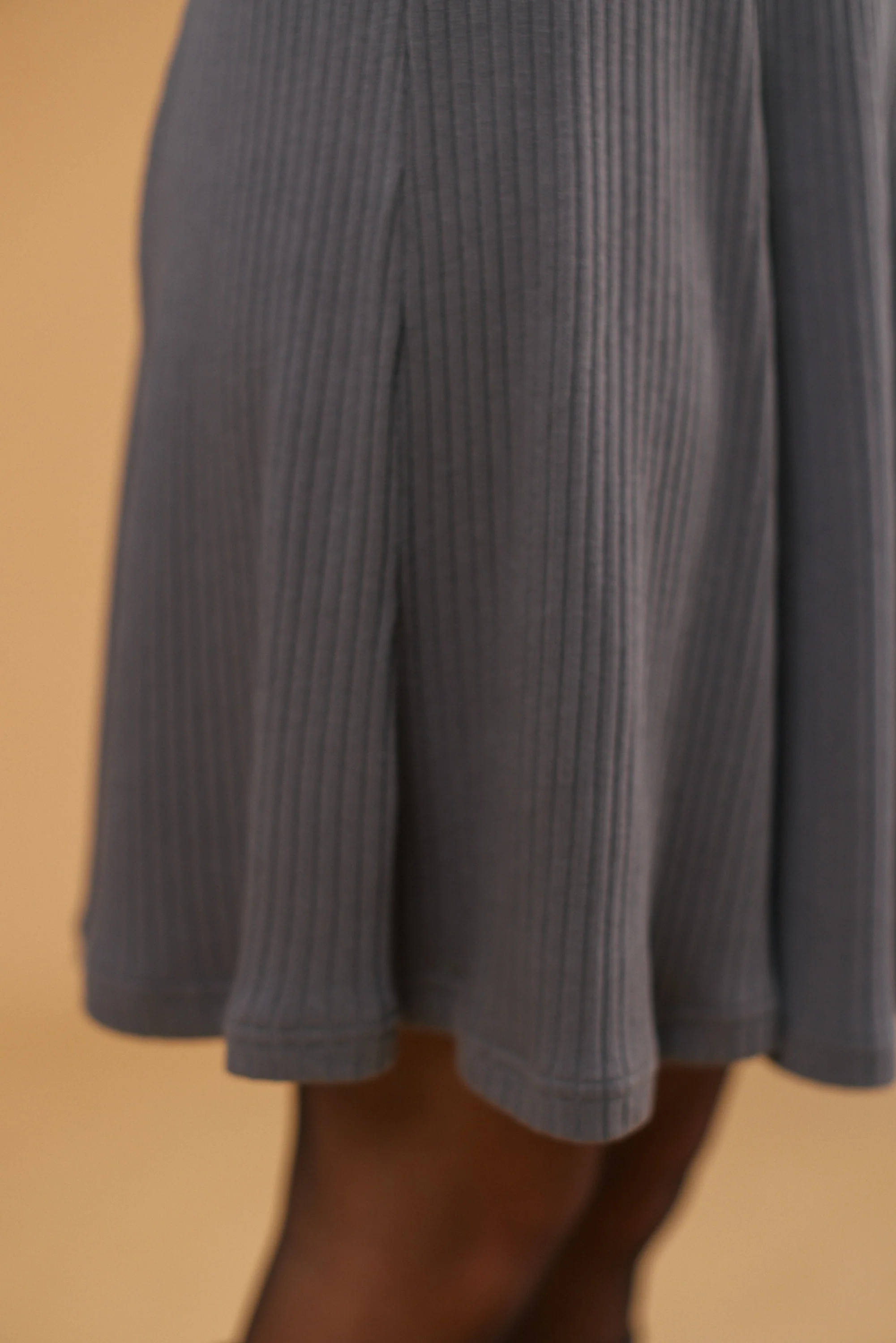 Dress Janette Grey Rib - Image 9