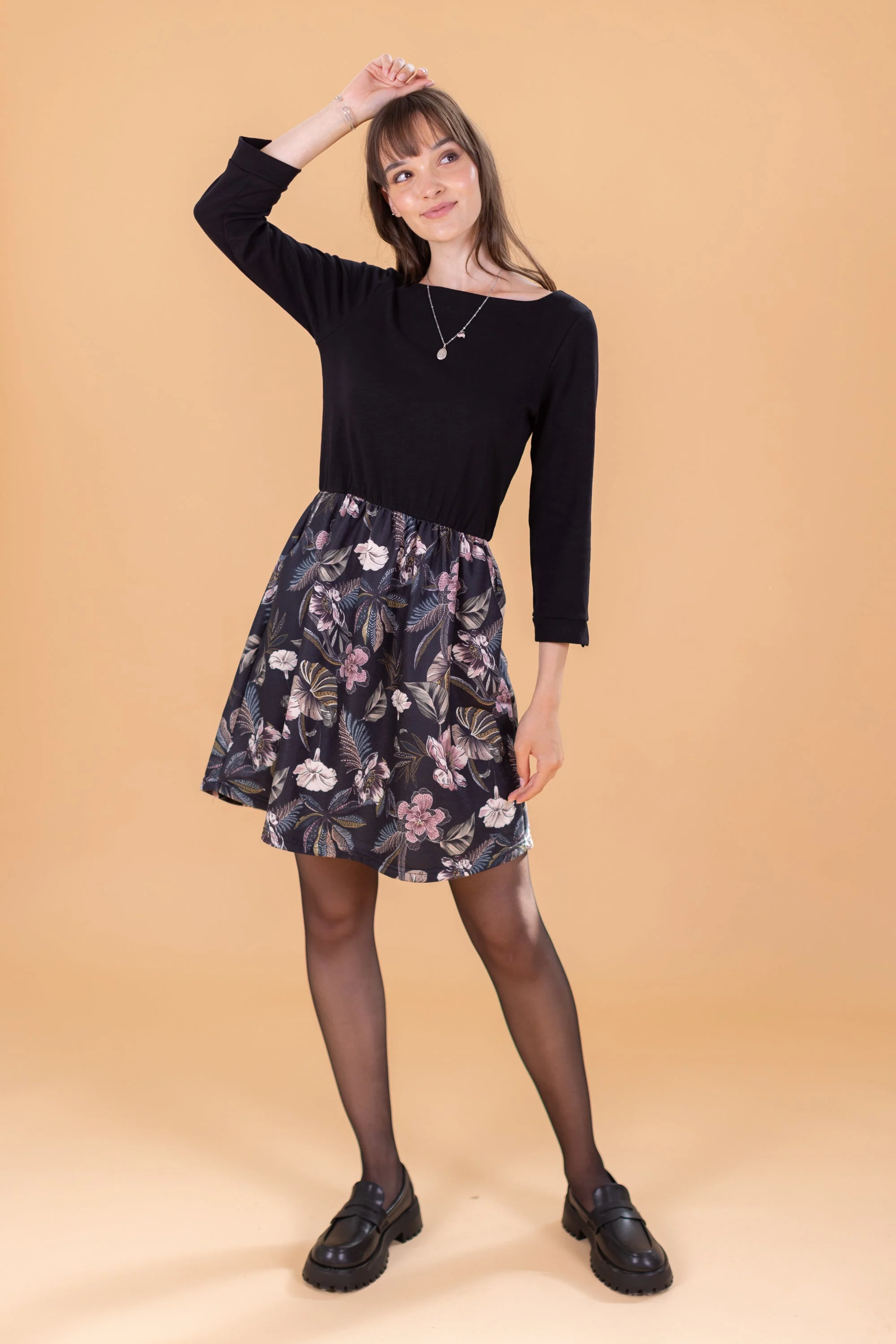Dress Luiza Black Orchid - Image 6