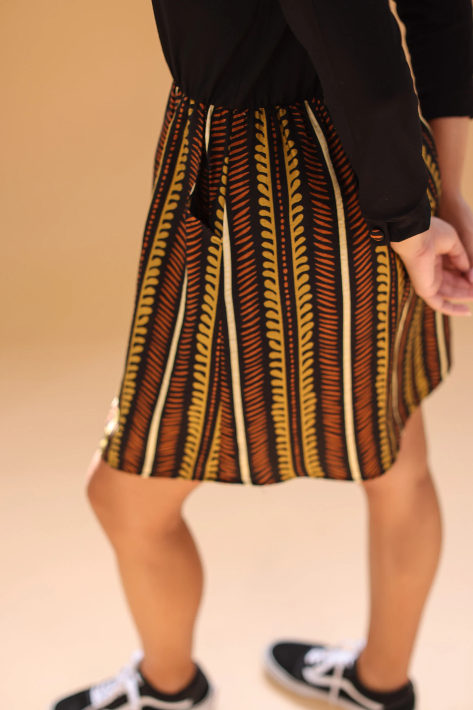 Dress Luiza Ethnic Leaves - Image 2