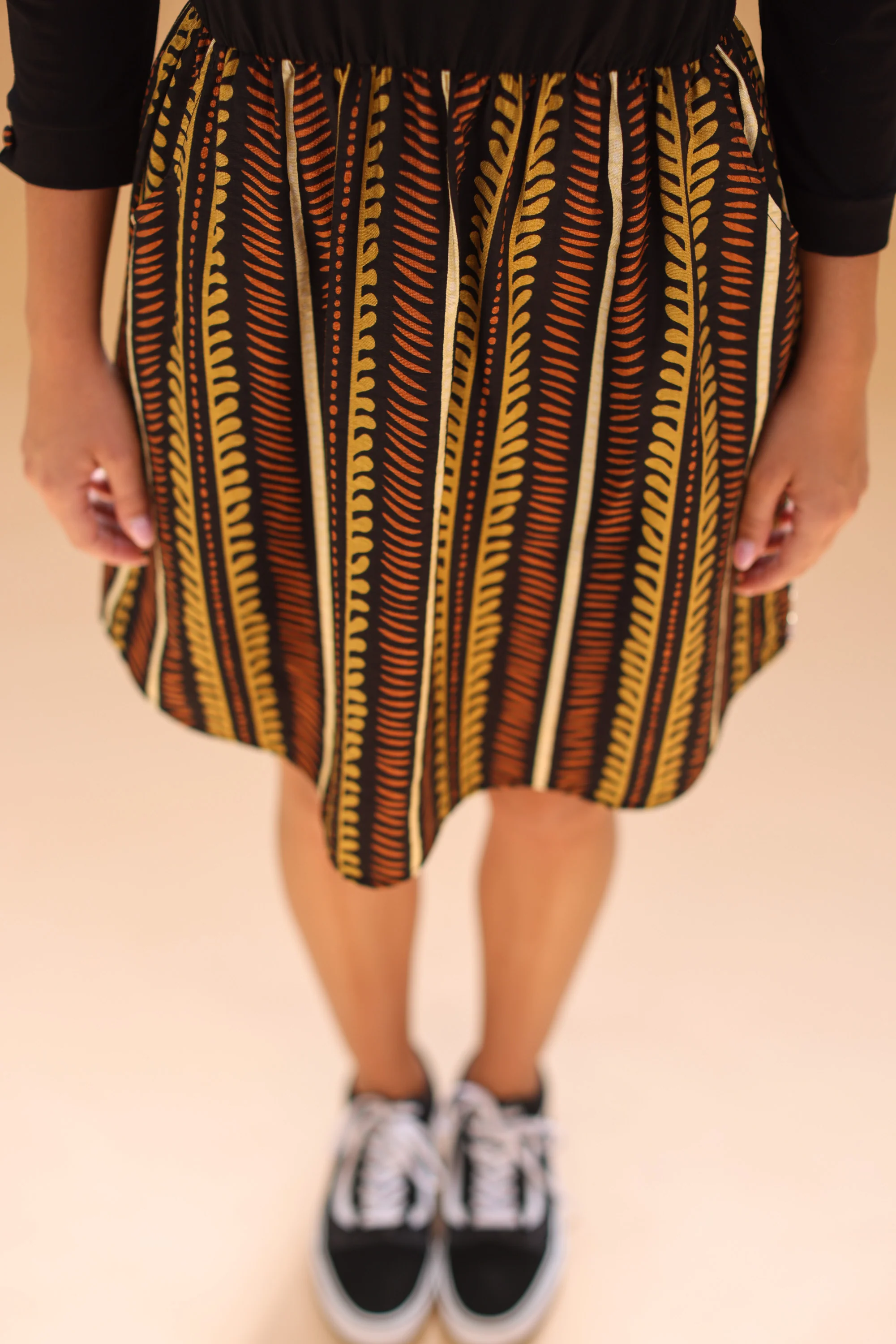 Dress Luiza Ethnic Leaves - Image 7