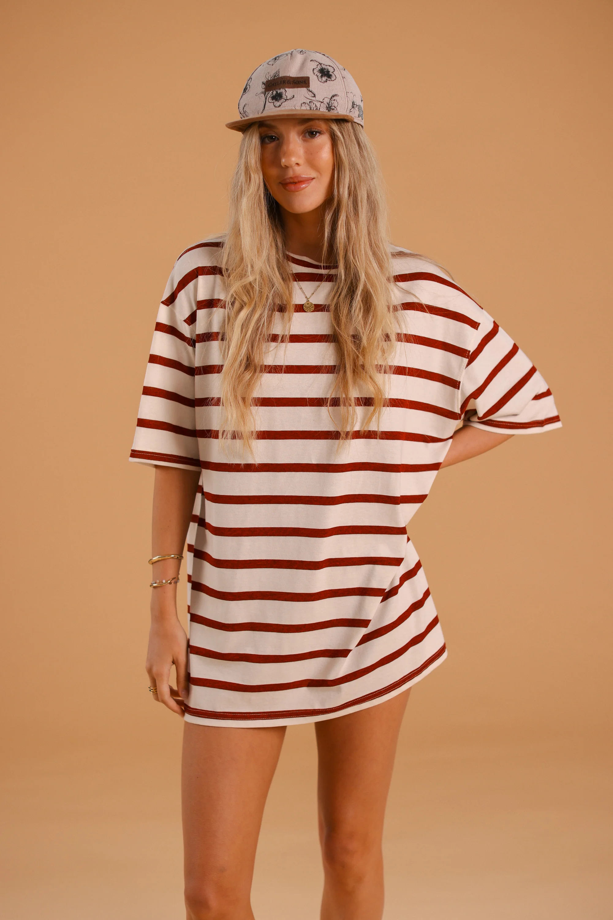 Dress Manuela Red Stripes - Image 9