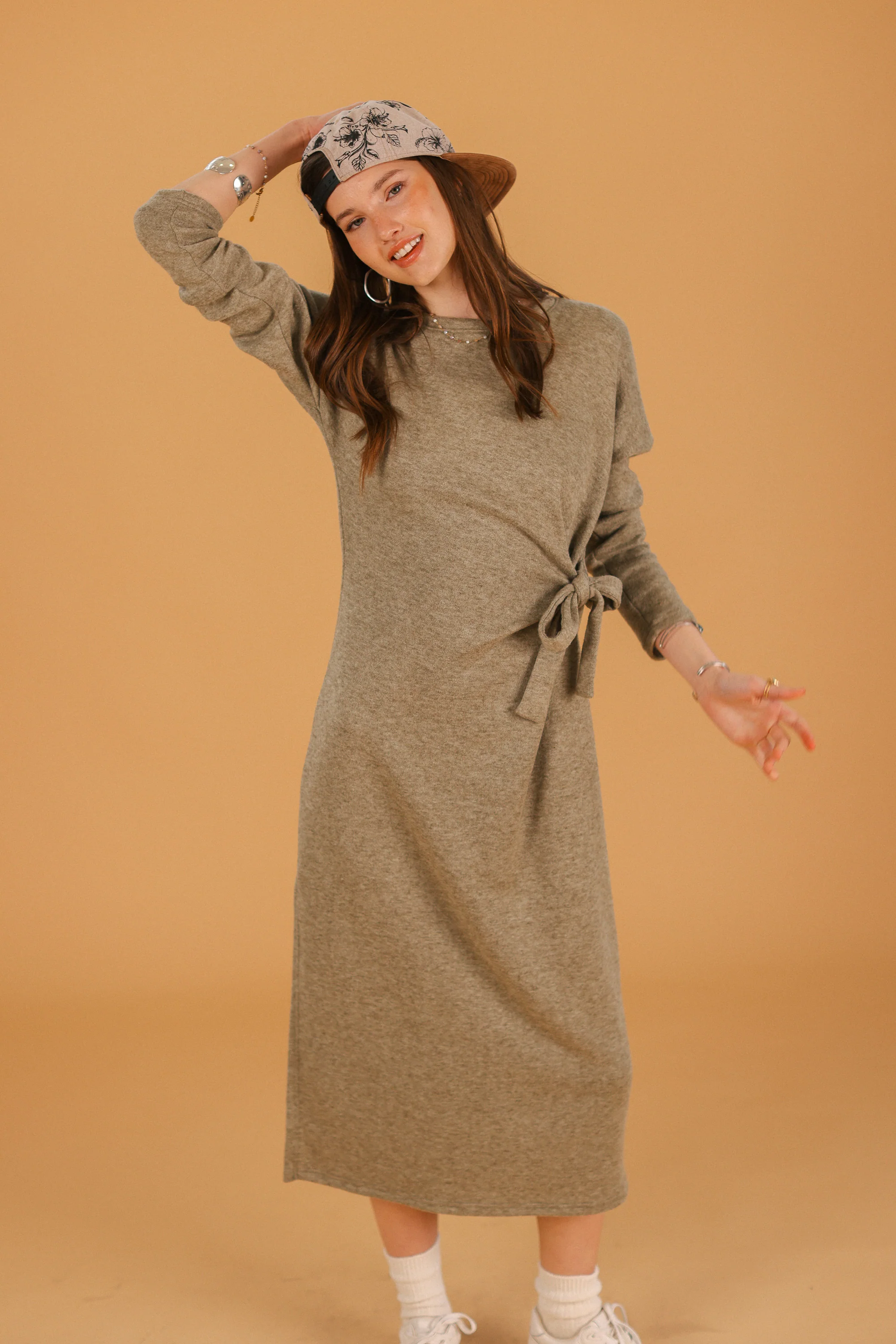 Dress Veyra Khaki - Image 11