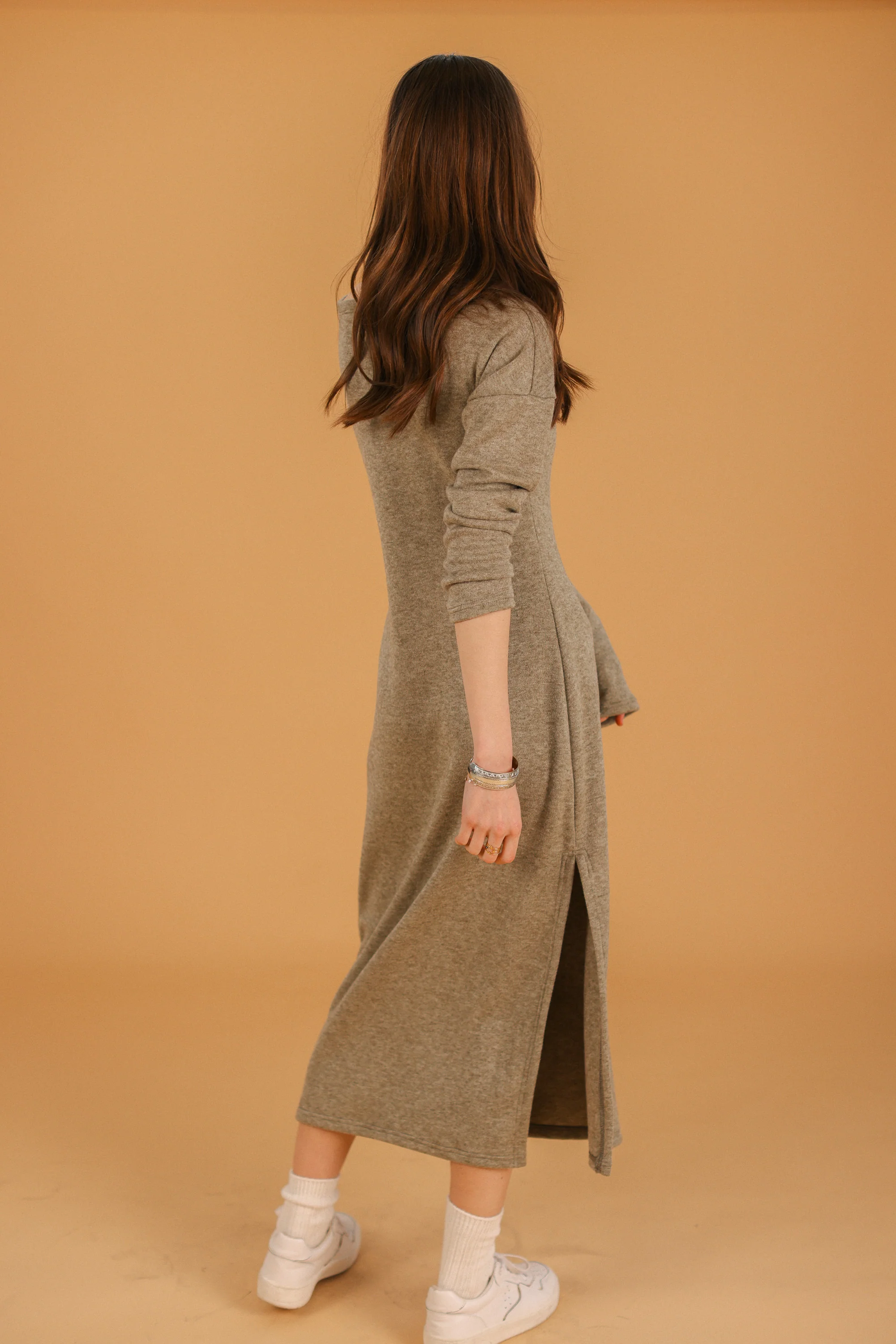 Dress Veyra Khaki - Image 7
