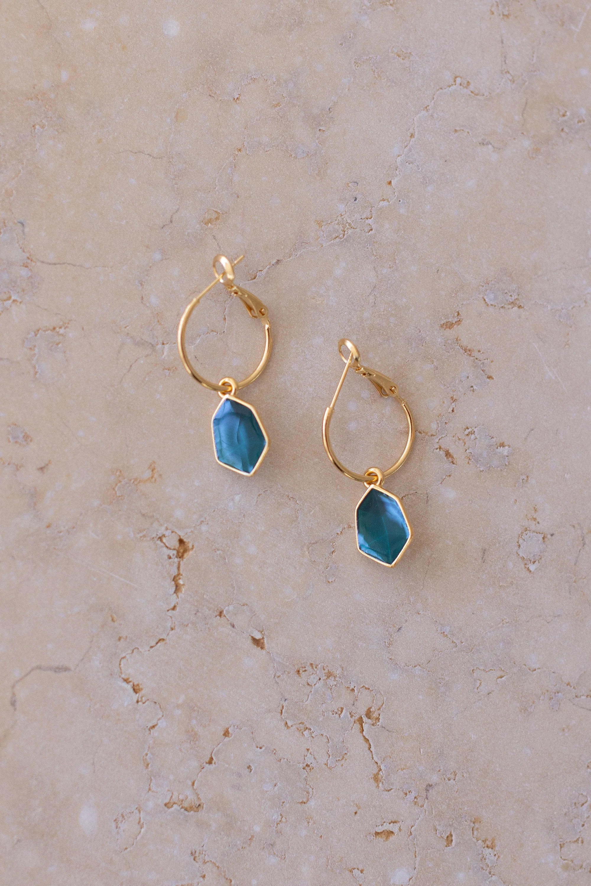 Earrings Infinity Green - Image 2