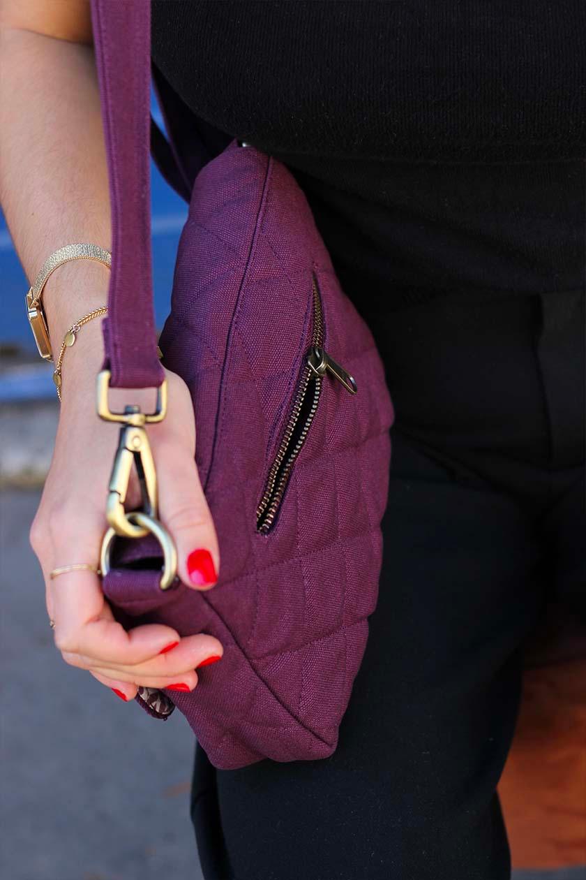 Crossbody Bag Margault Plum - Image 3