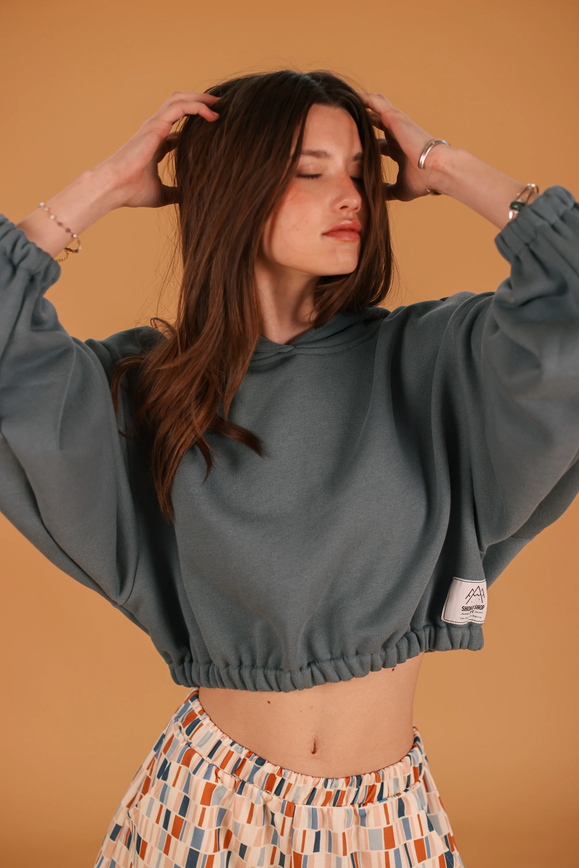 Hoodie Kara Teal