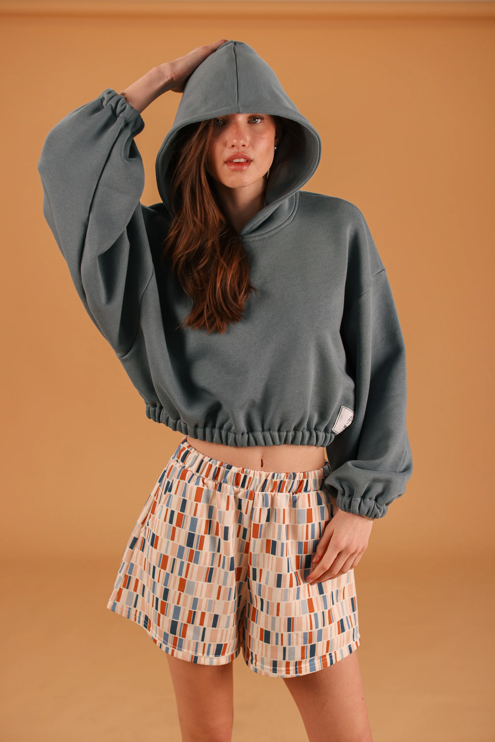 Hoodie Kara Teal - Image 3