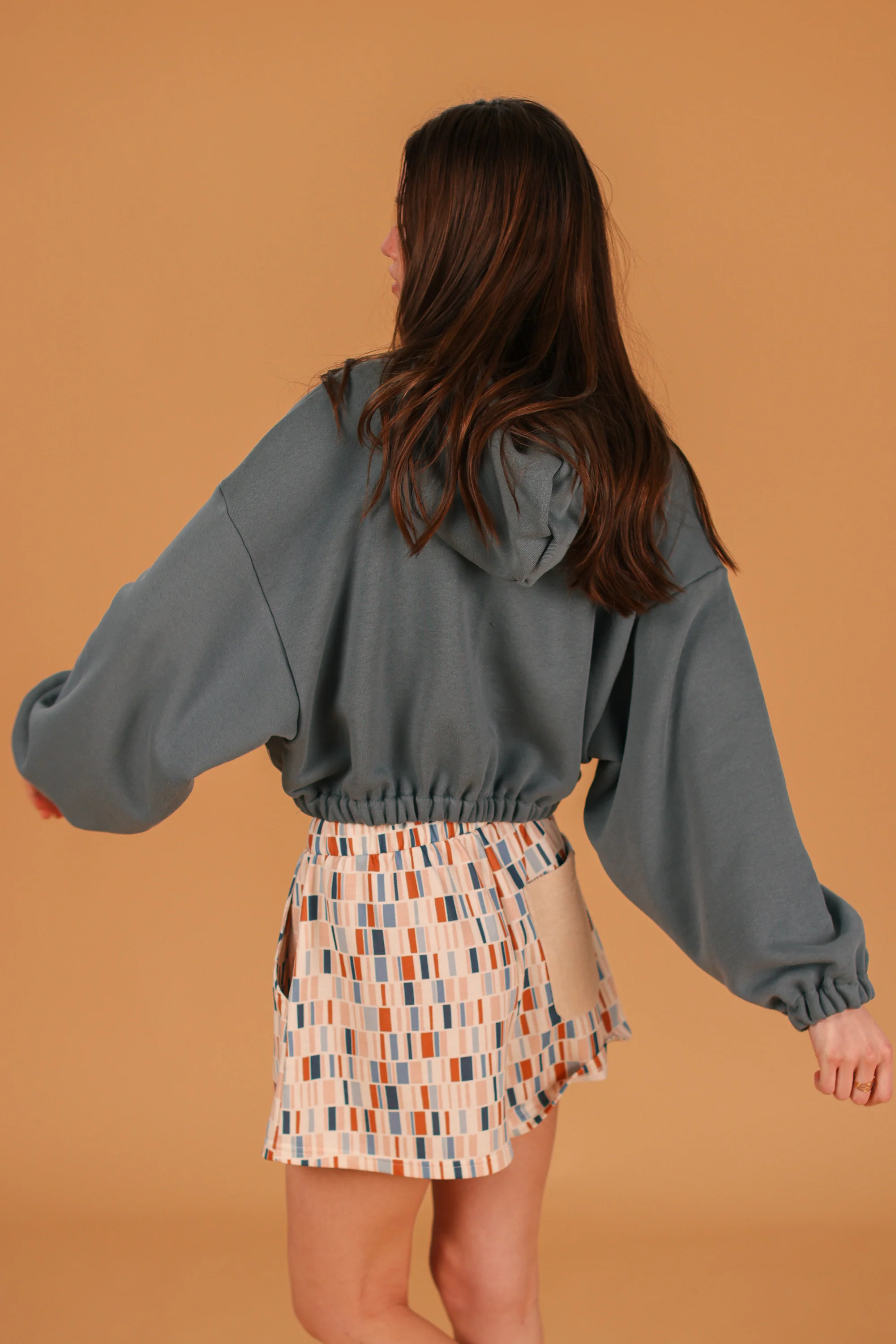 Hoodie Kara Teal - Image 9