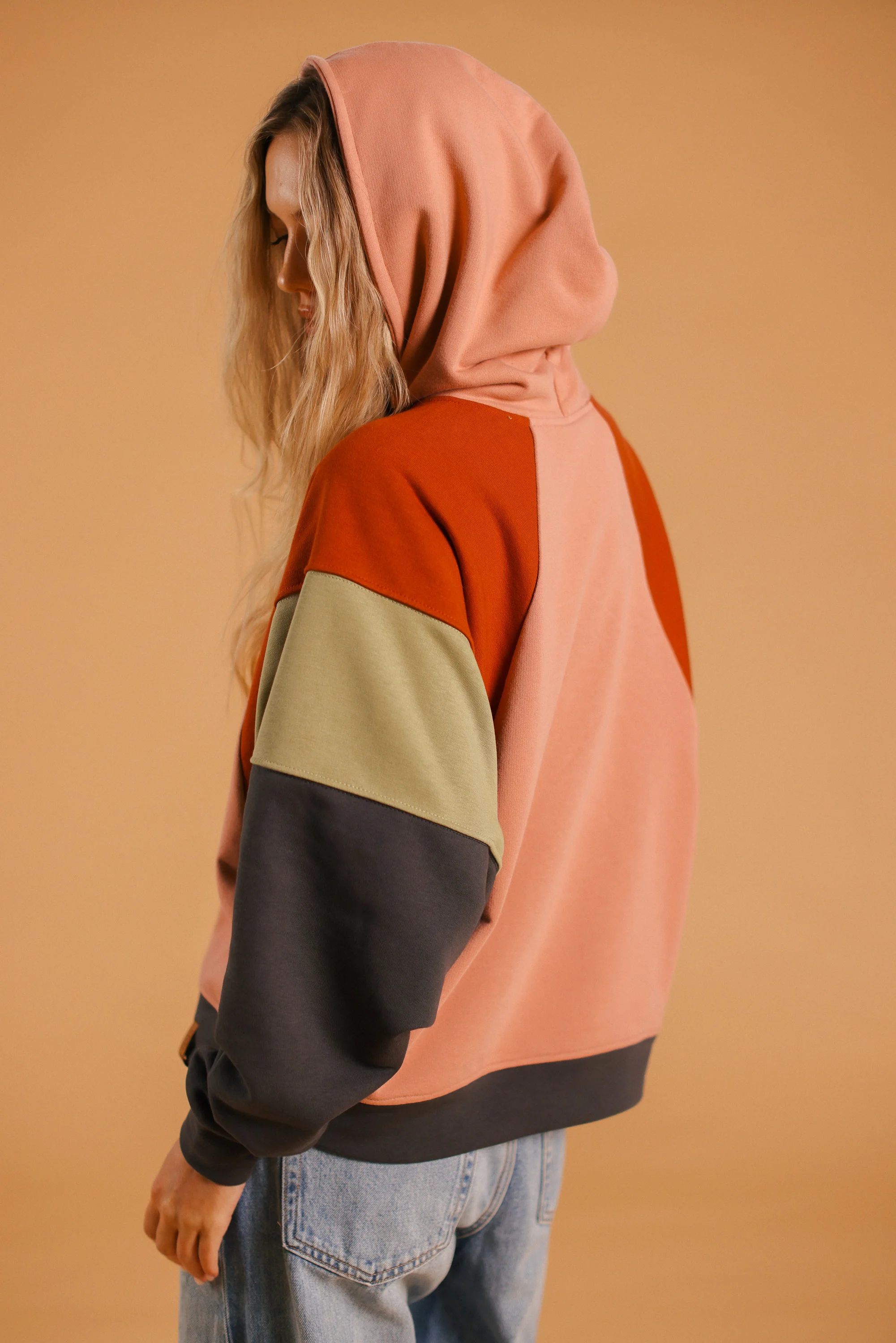 Hoodie Sweeney Dusty Pink - Image 15