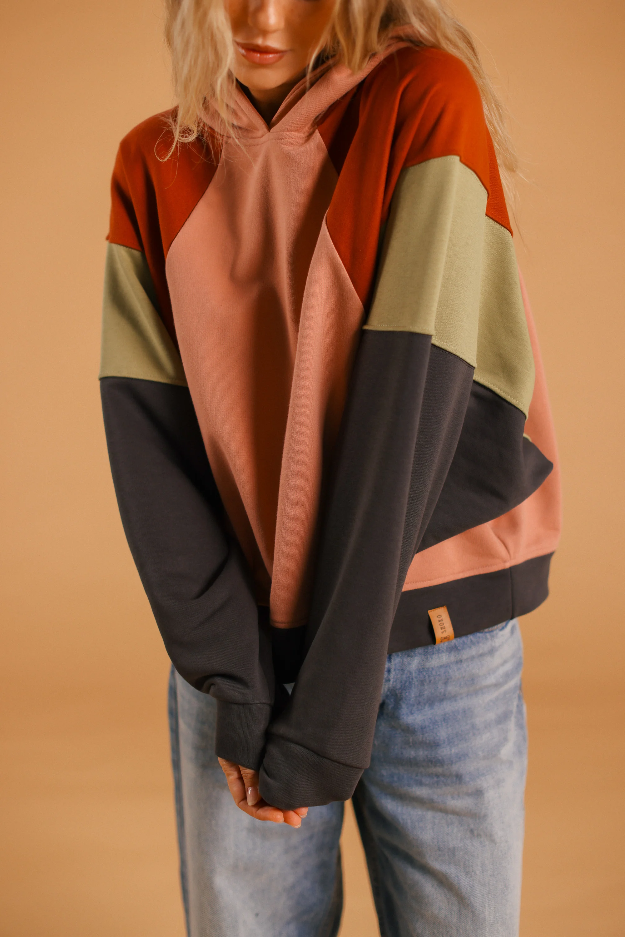 Hoodie Sweeney Dusty Pink - Image 17