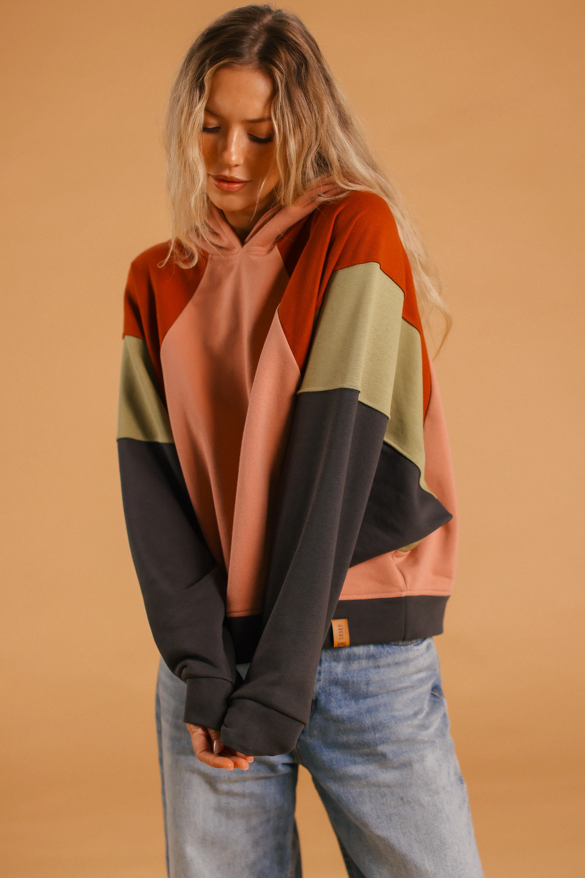 Hoodie Sweeney Dusty Pink - Image 18