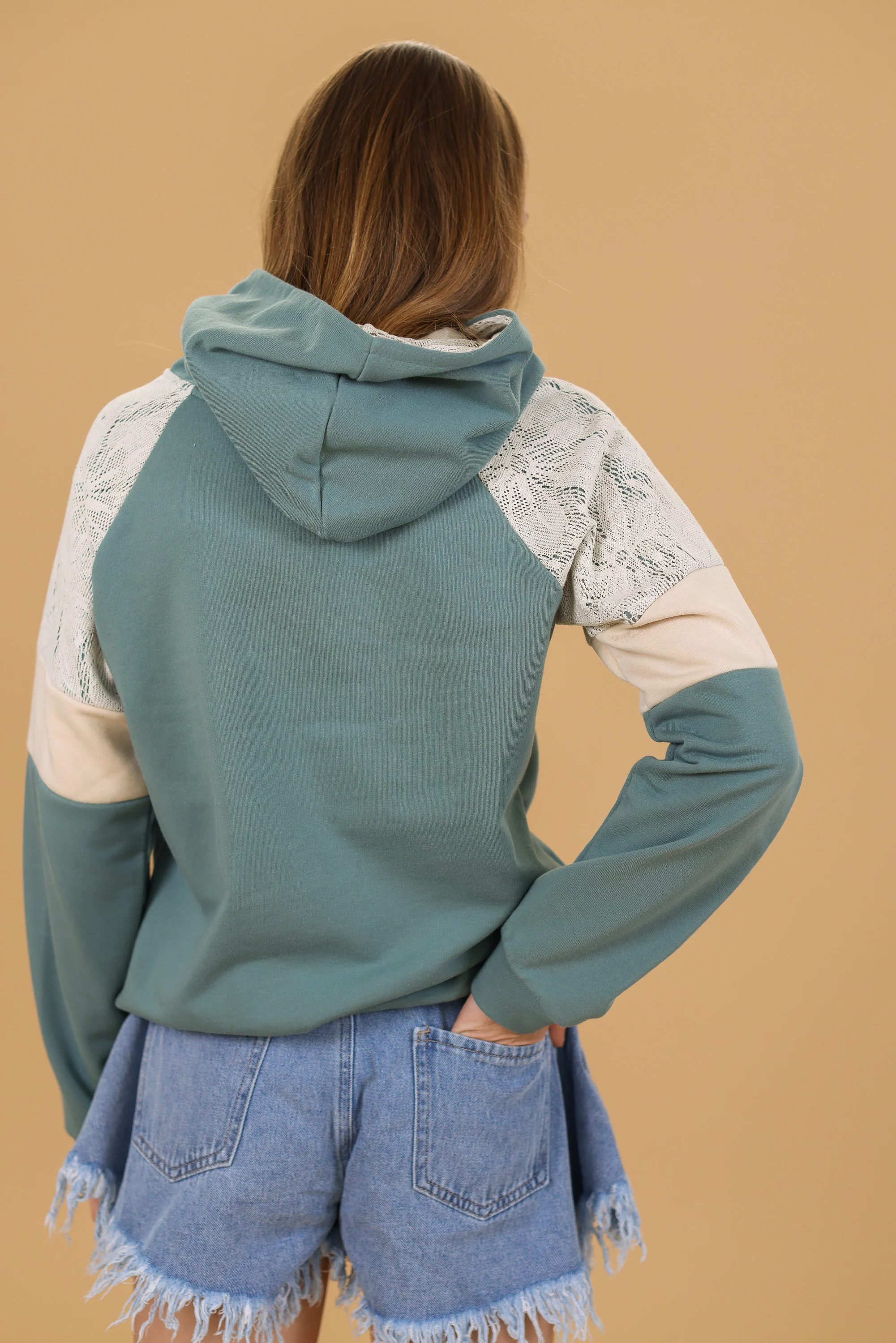 Hoodie Vera Mint Laced - Image 4