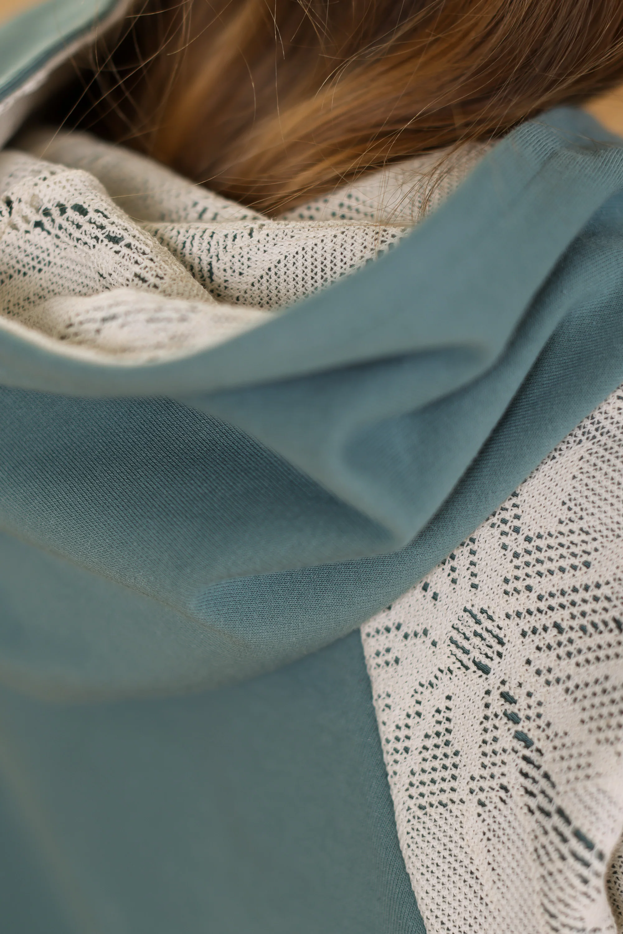 Hoodie Vera Mint Laced - Image 8