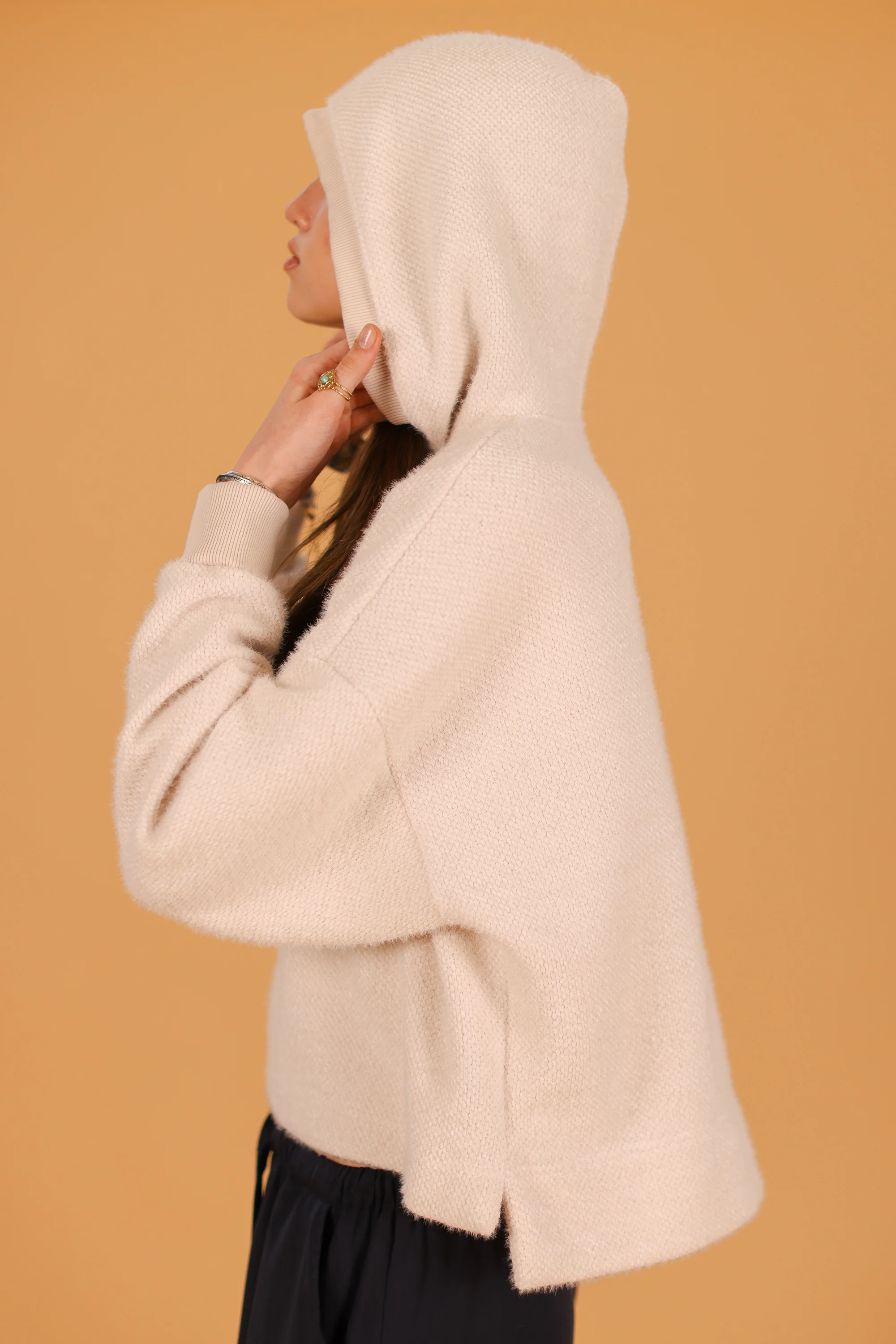 Hoodie Vietta Cream - Image 3