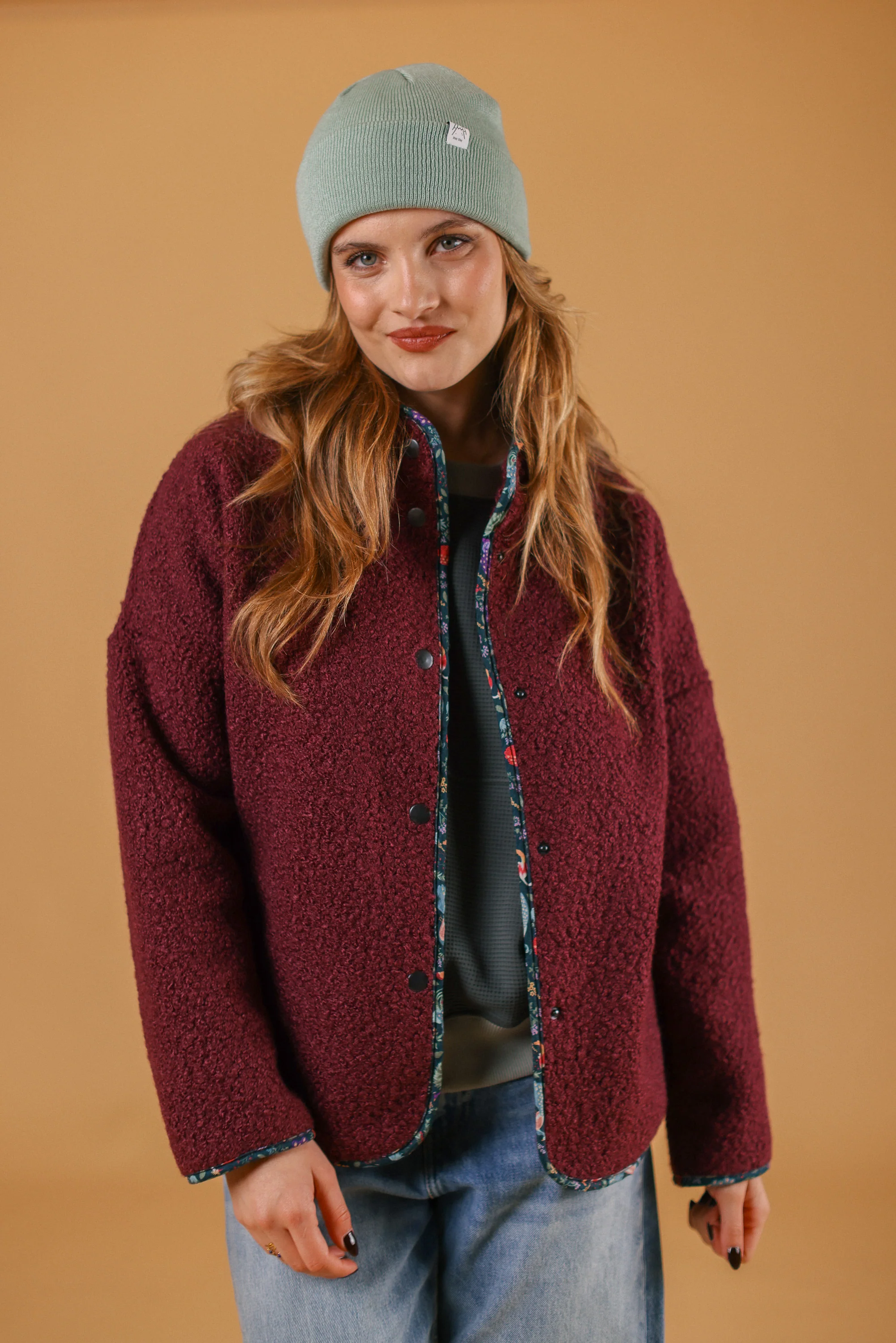 Jacket Alena Aubergine - Image 10