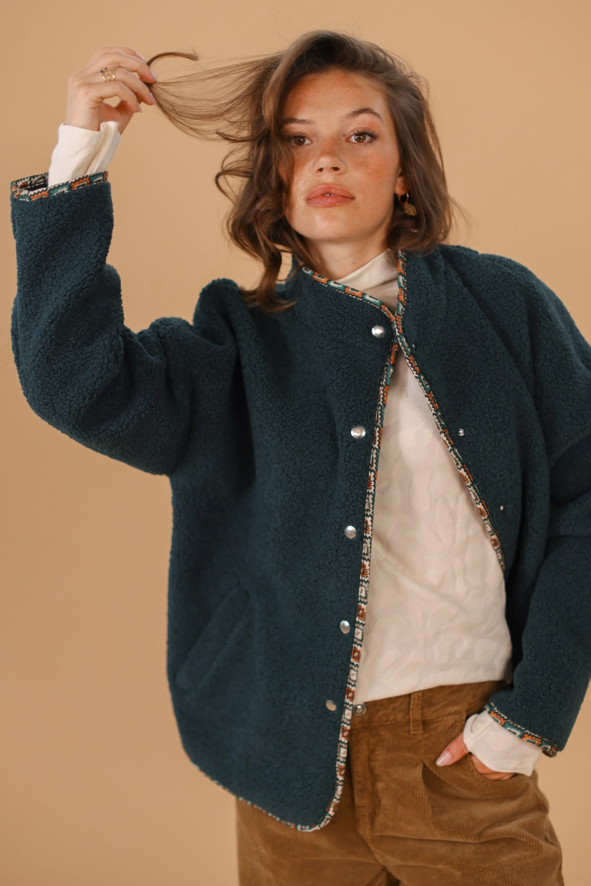 Jacket Alena Dark Green - Image 4