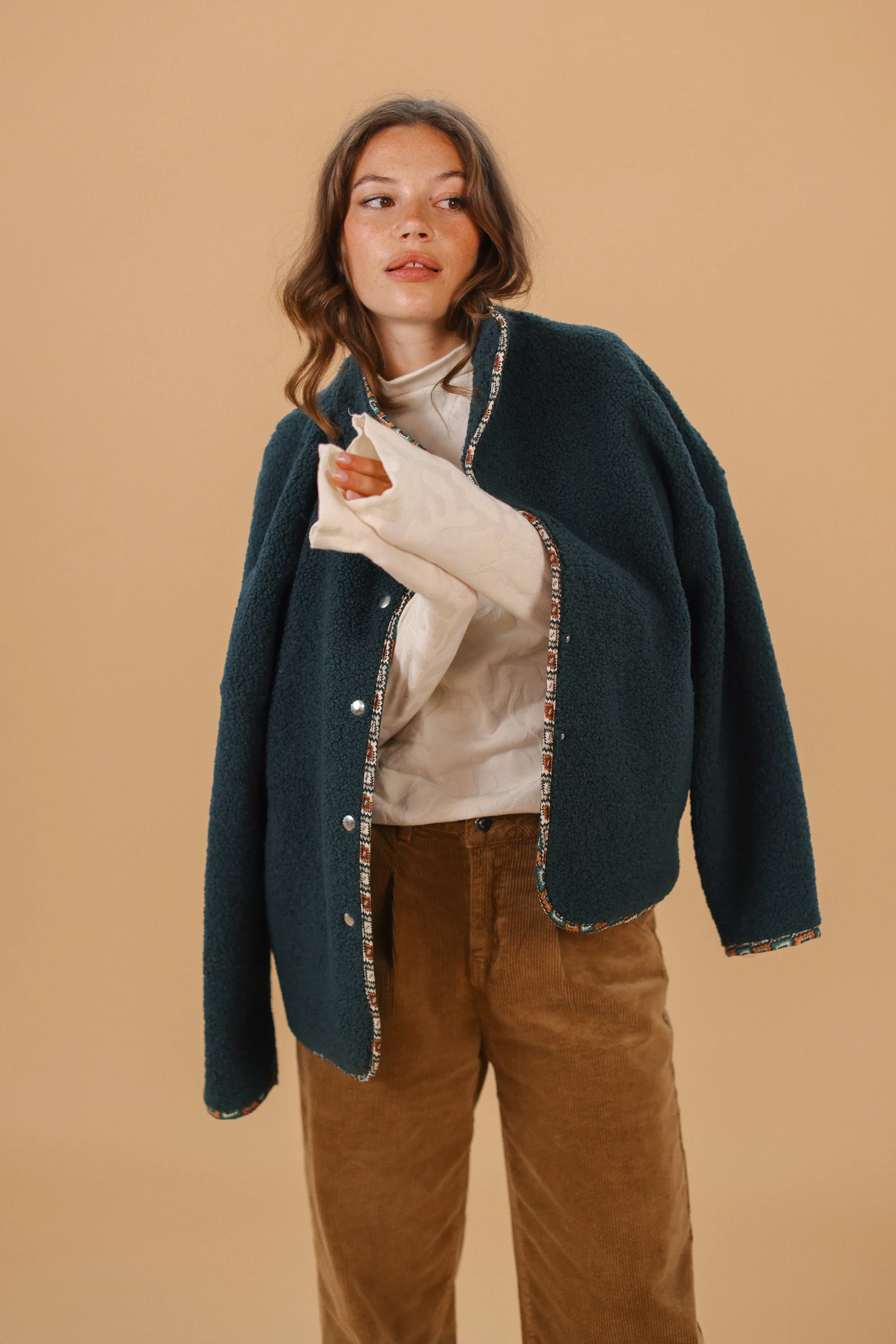 Jacket Alena Dark Green - Image 9