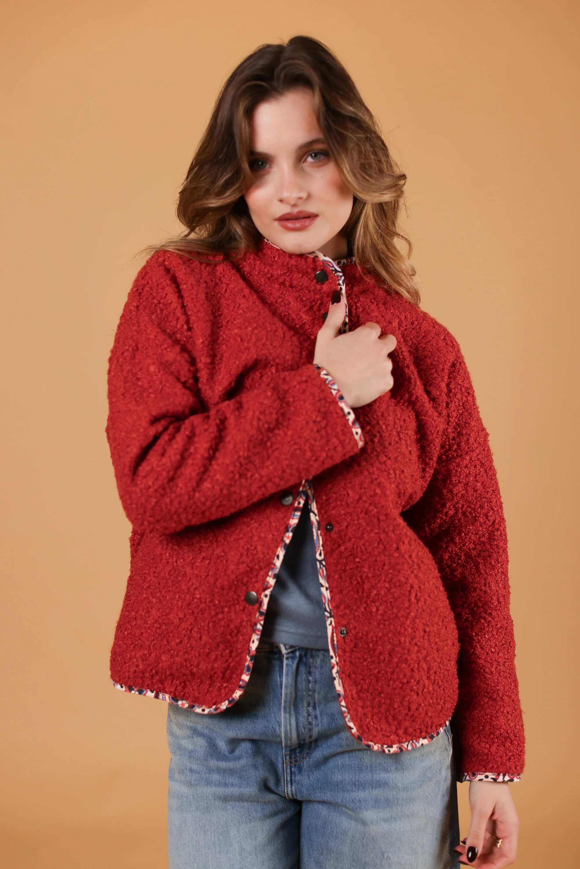 Jacket Alena Rust - Image 3