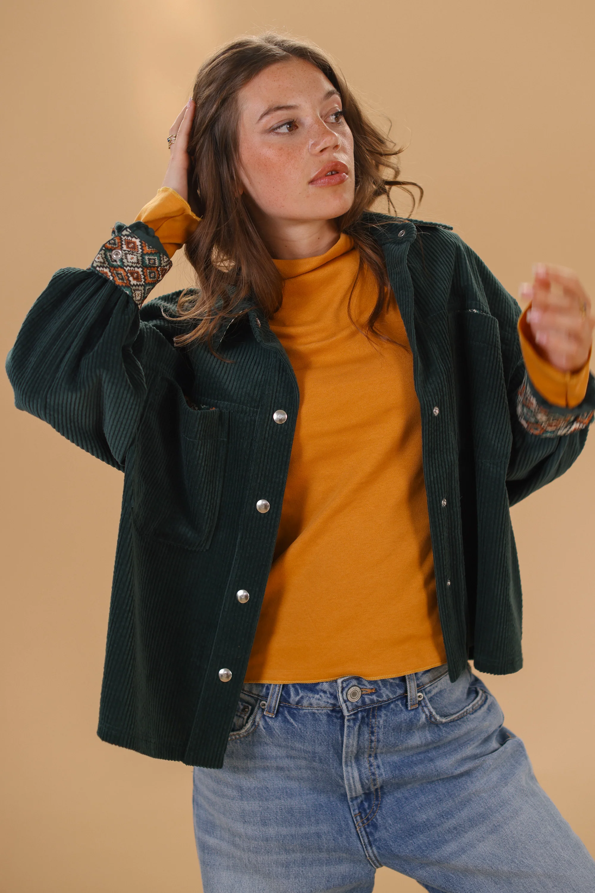 Jacket Calla Dark Green - Image 4