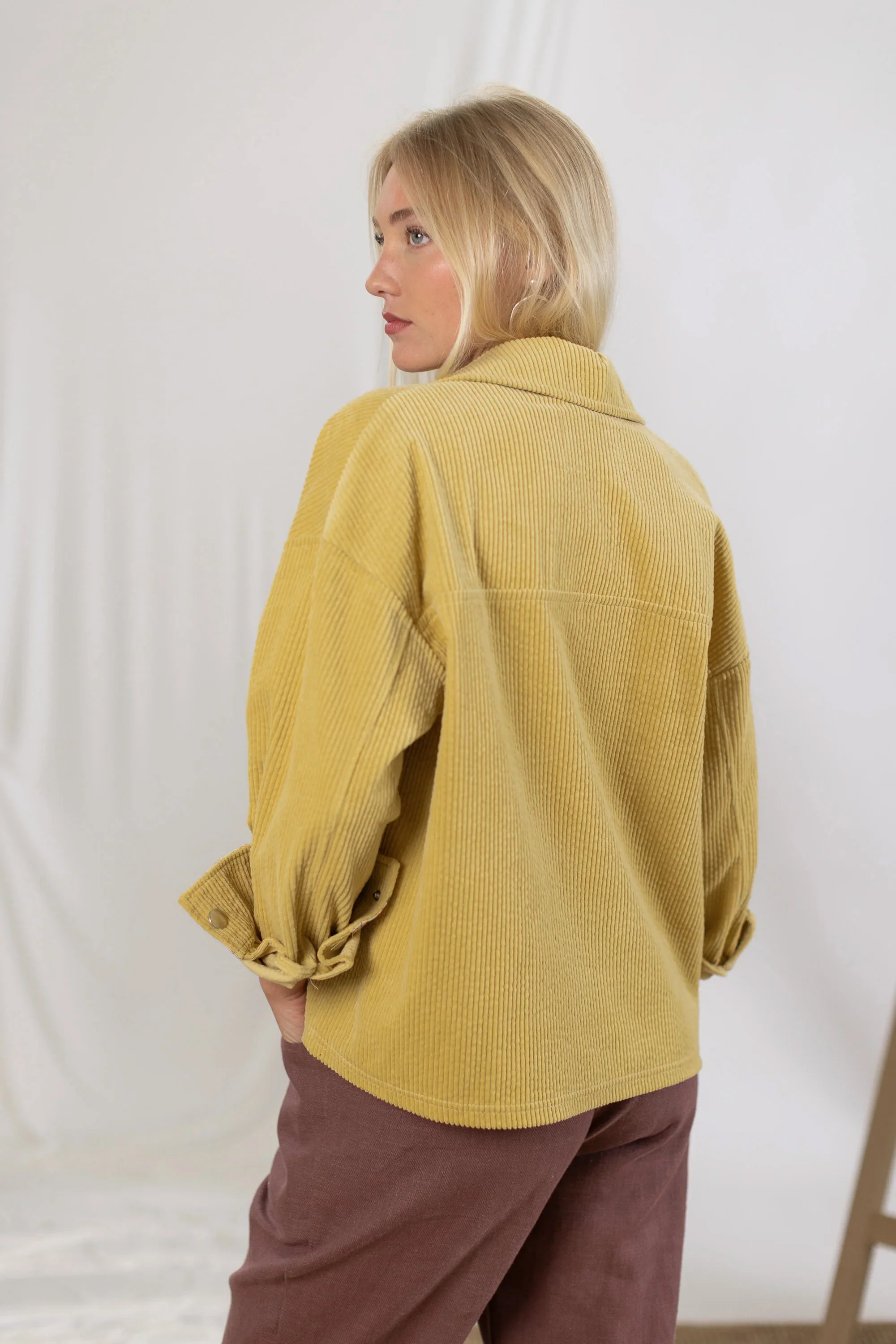 Jacket Calla Dusty Yellow - Image 10