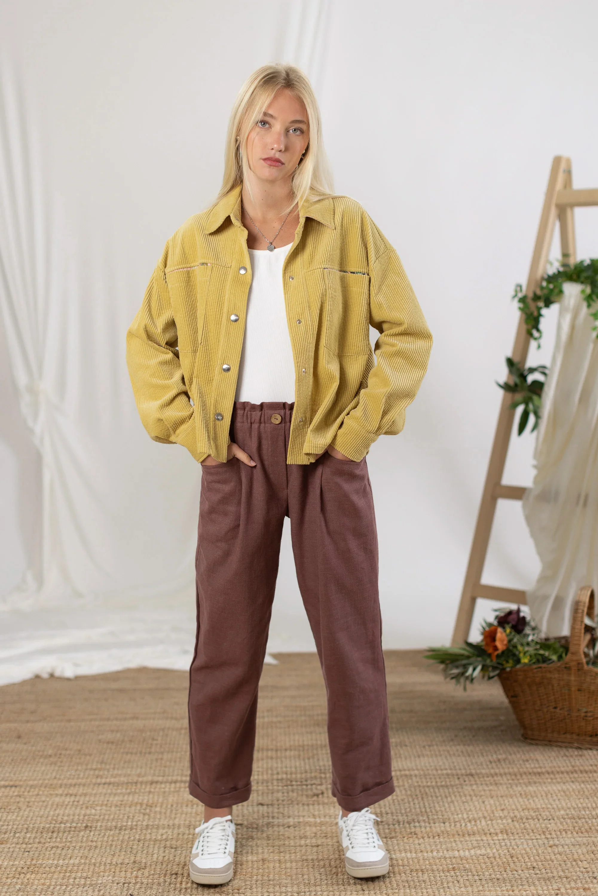 Jacket Calla Dusty Yellow - Image 4