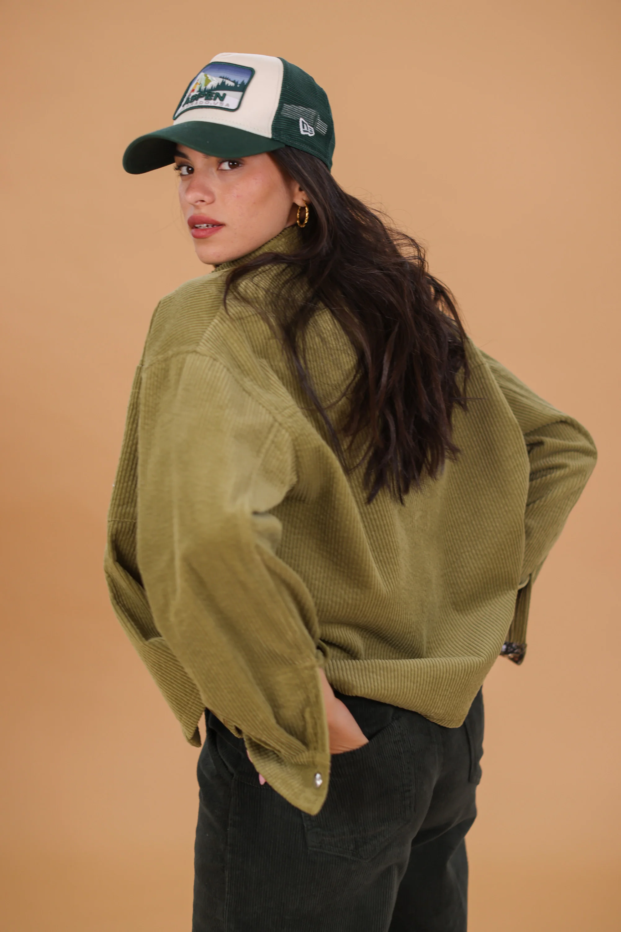 Jacket Calla Olive - Image 3