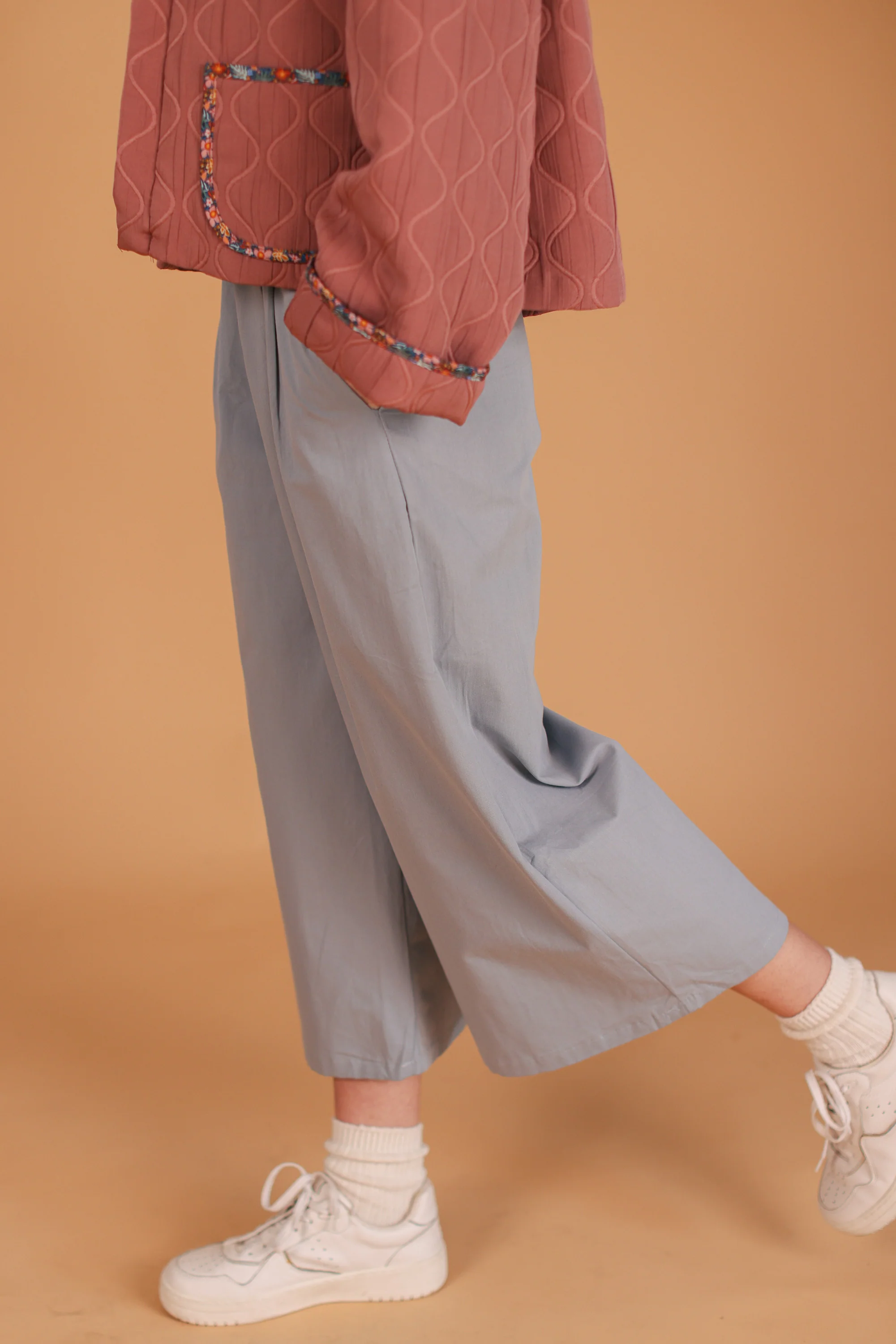 Jupe Culotte Liora Dusty Blue - Image 5