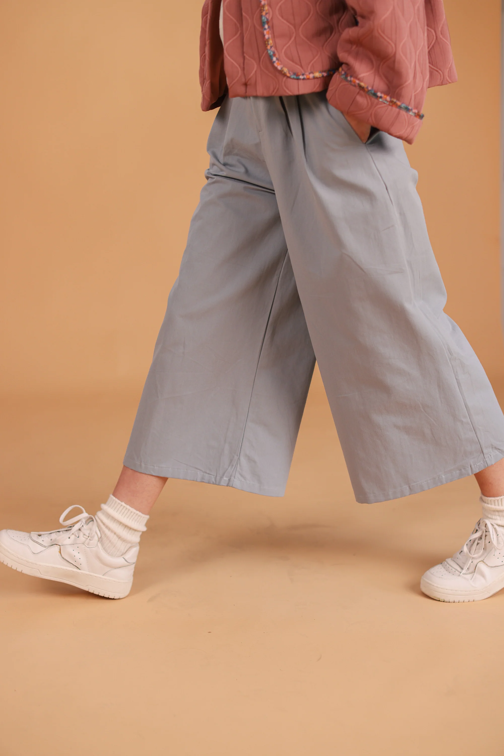 Jupe Culotte Liora Dusty Blue - Image 6