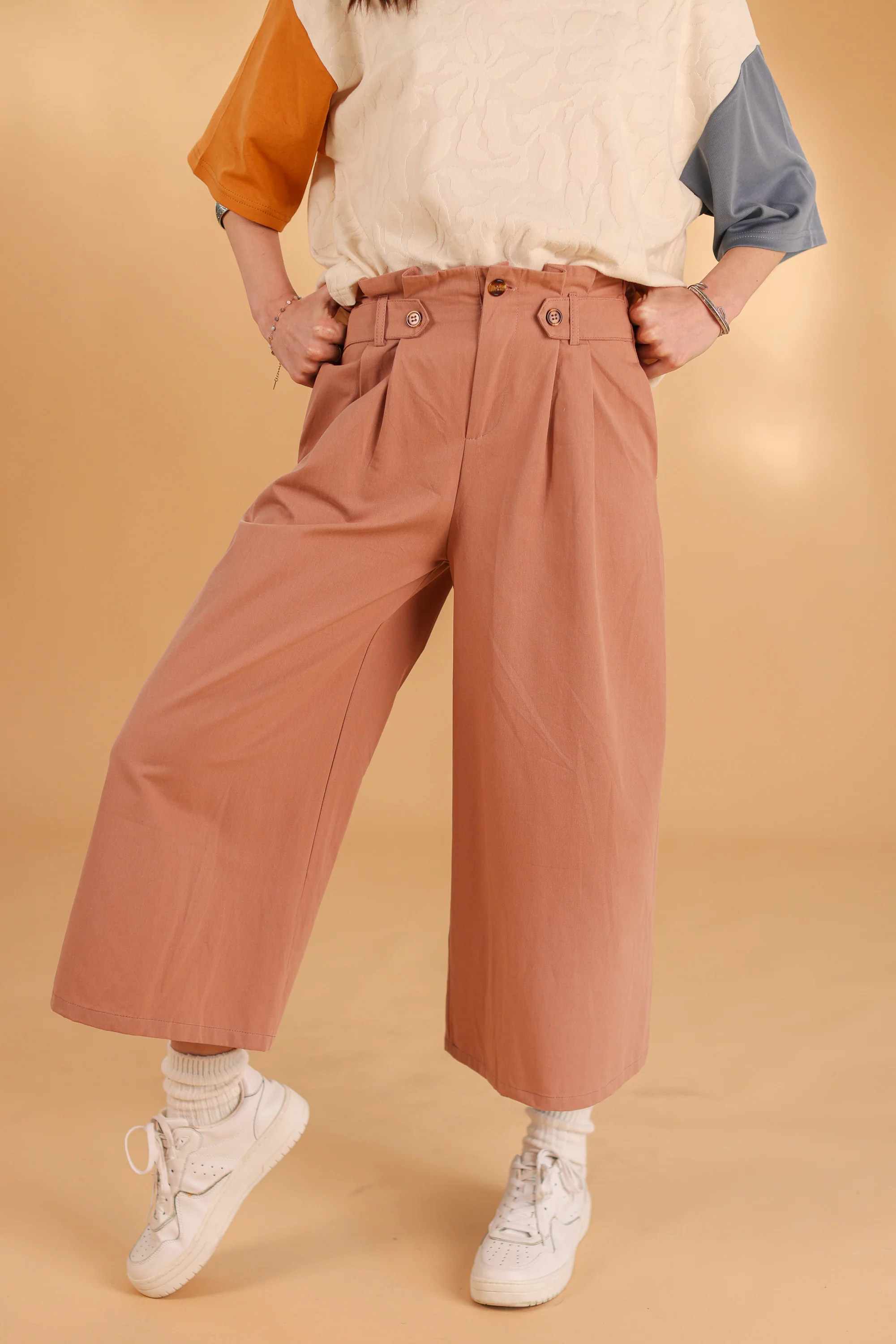 Jupe Culotte Liora Dusty Pink - Image 4