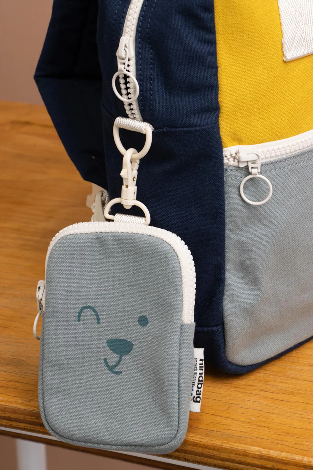 Kids Backpack Arthur Blue Mustard - Image 6