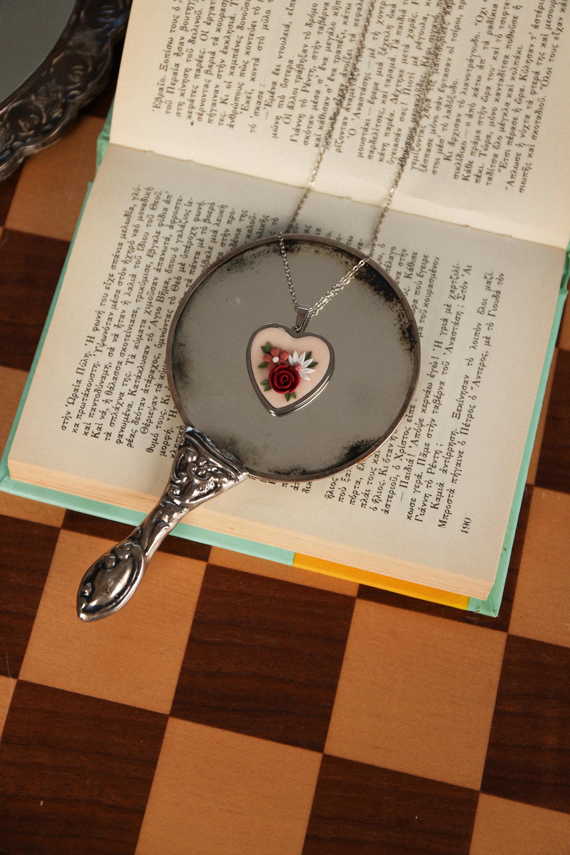 Necklace Hearts and Roses - Image 3