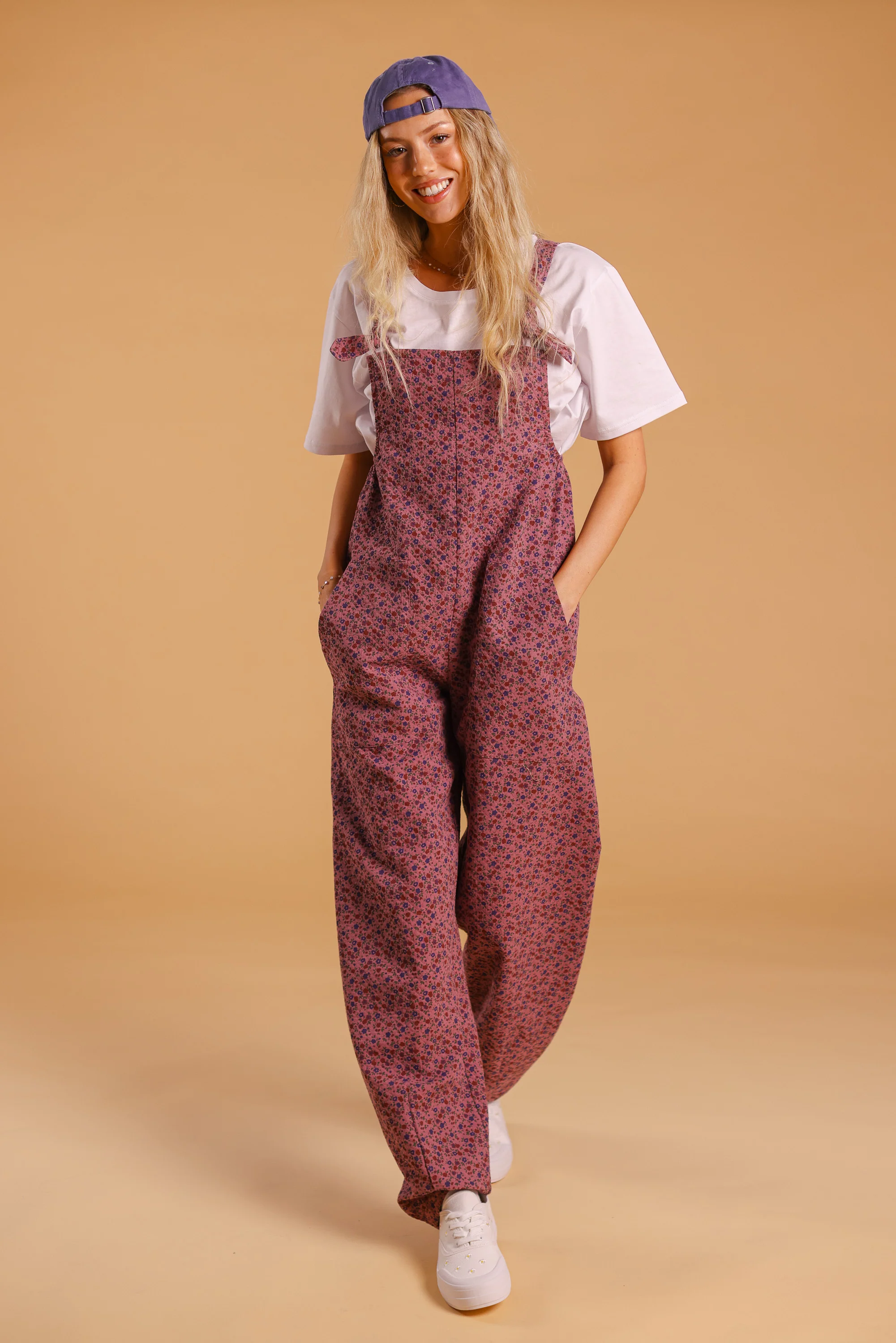 Overall Raya Purple Floral - Image 10
