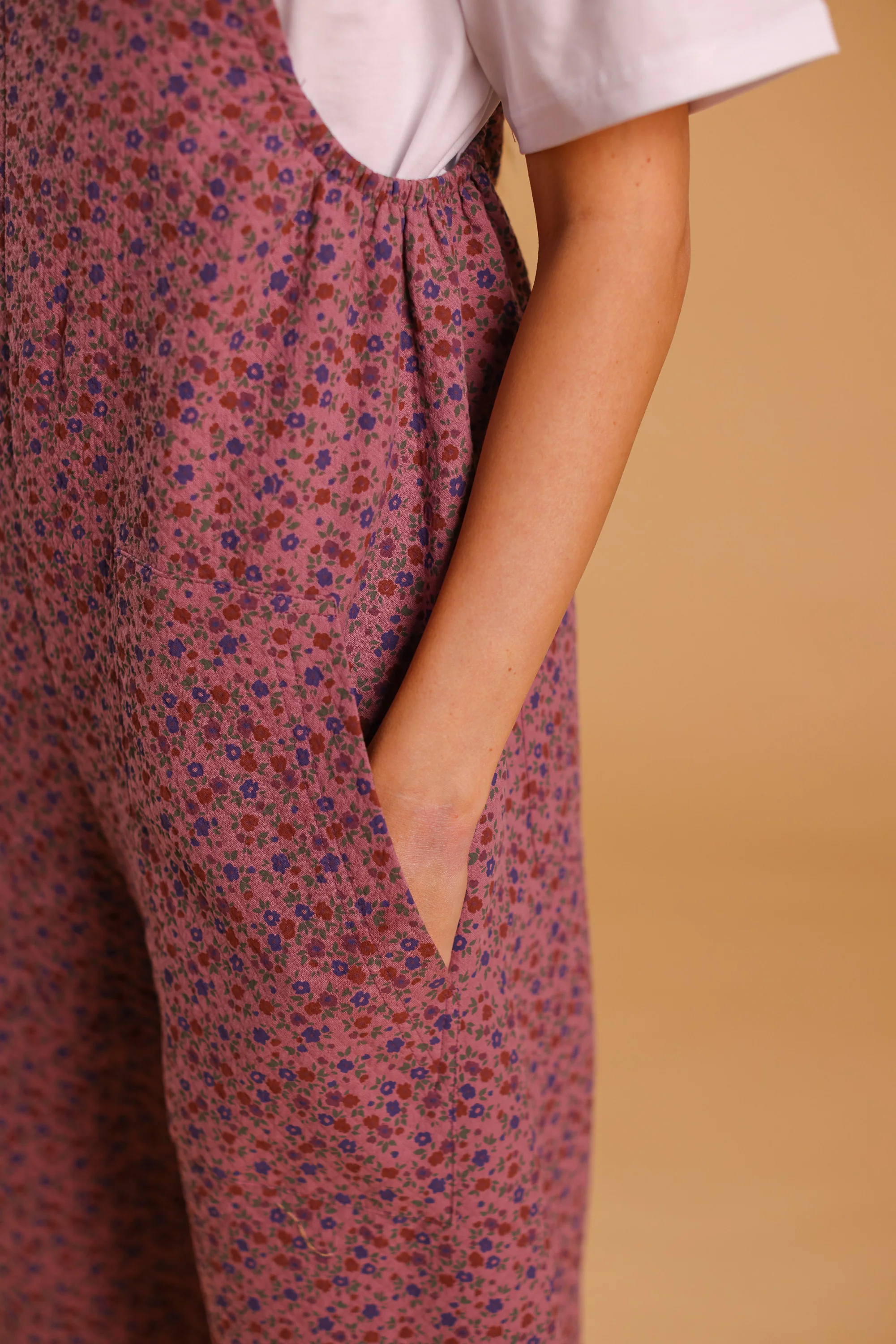 Overall Raya Purple Floral - Image 11