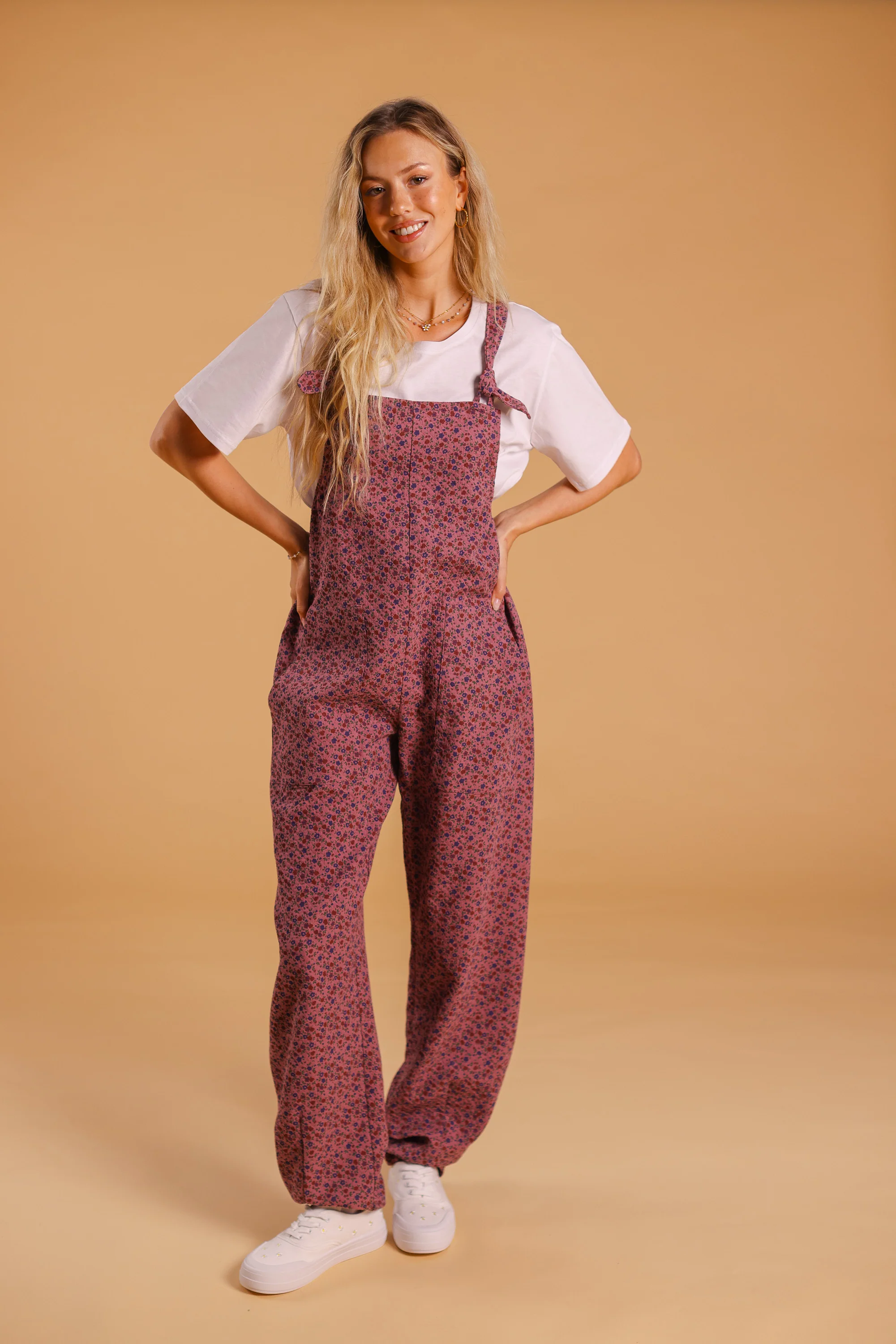Overall Raya Purple Floral - Image 12