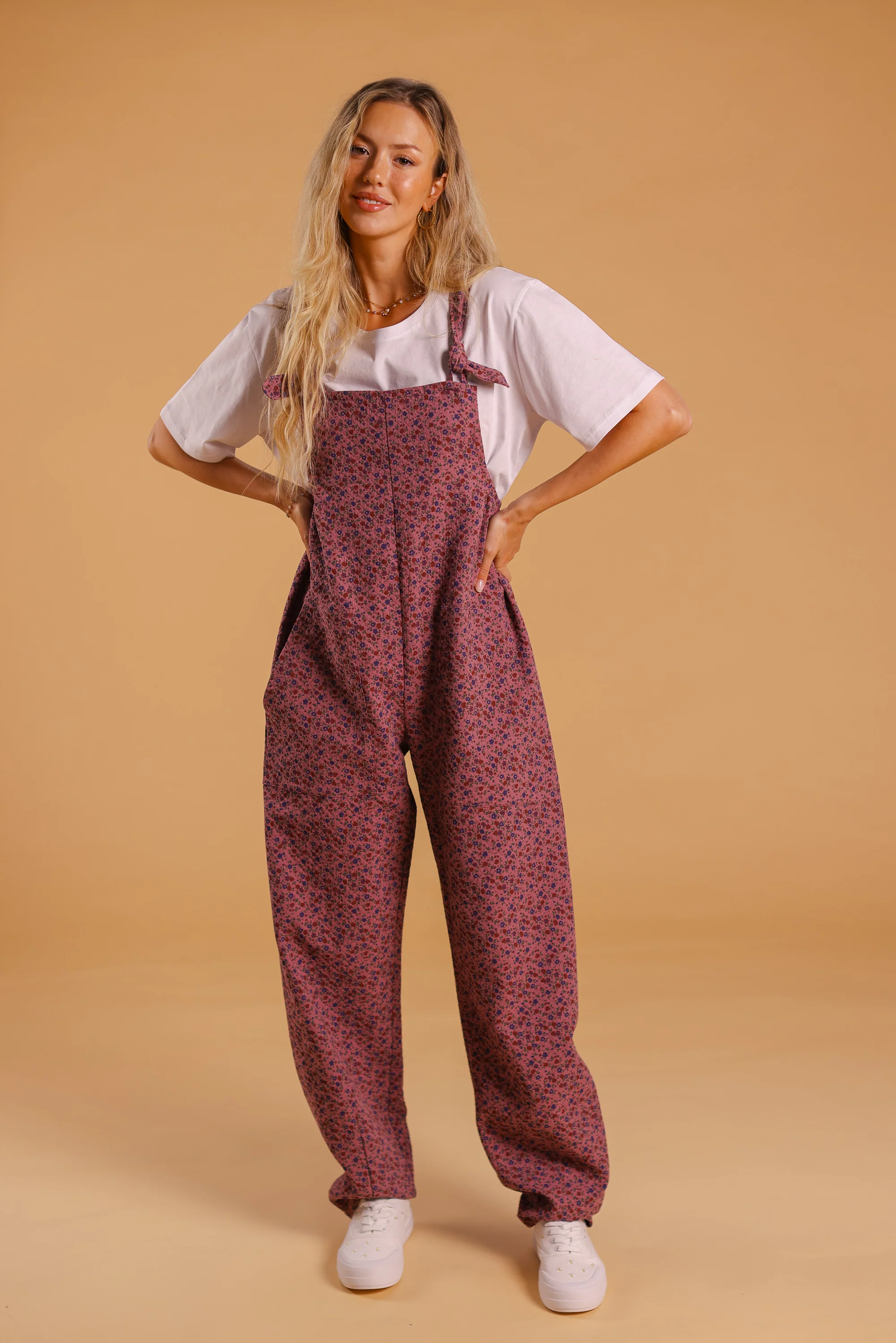 Overall Raya Purple Floral - Image 13