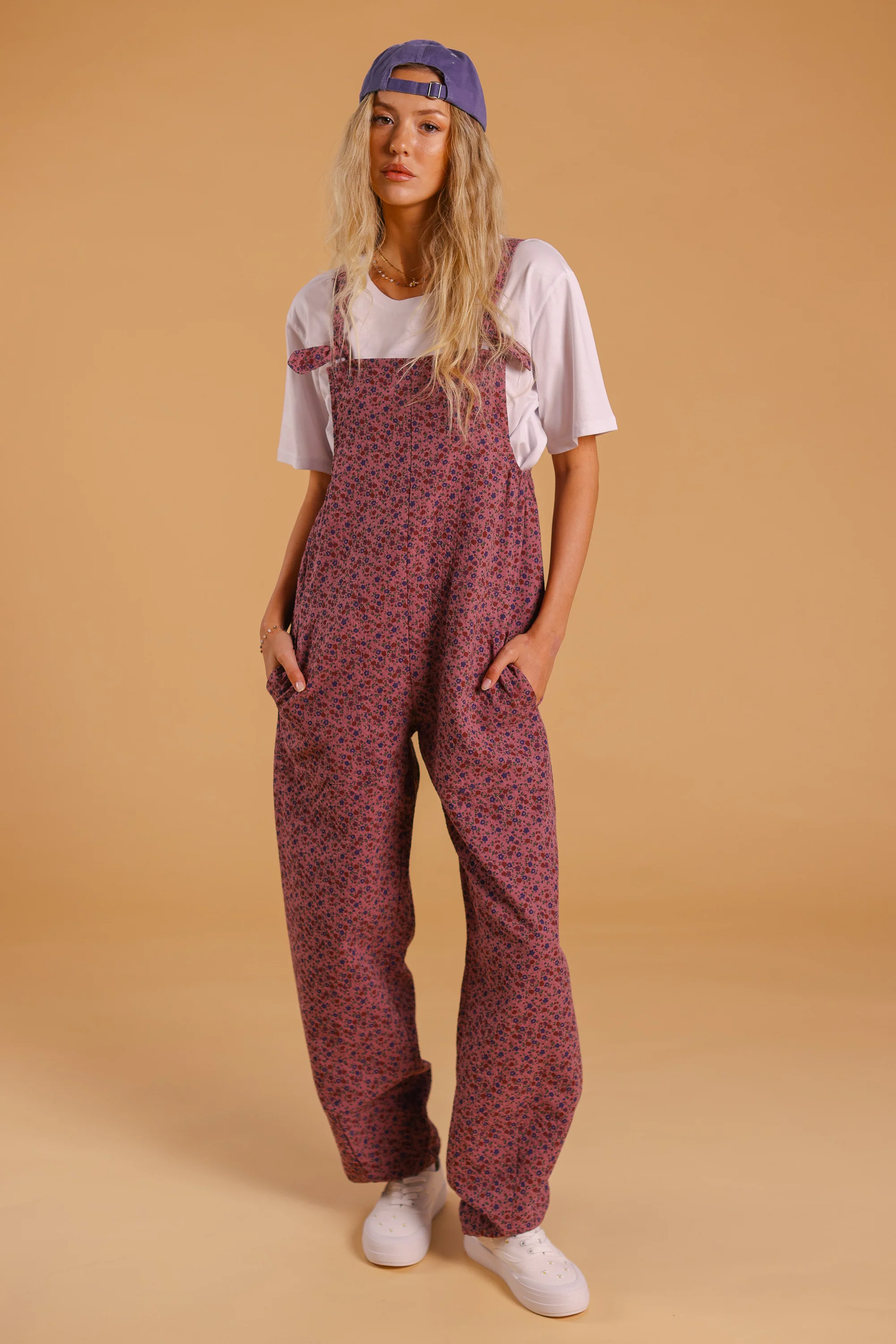 Overall Raya Purple Floral - Image 4