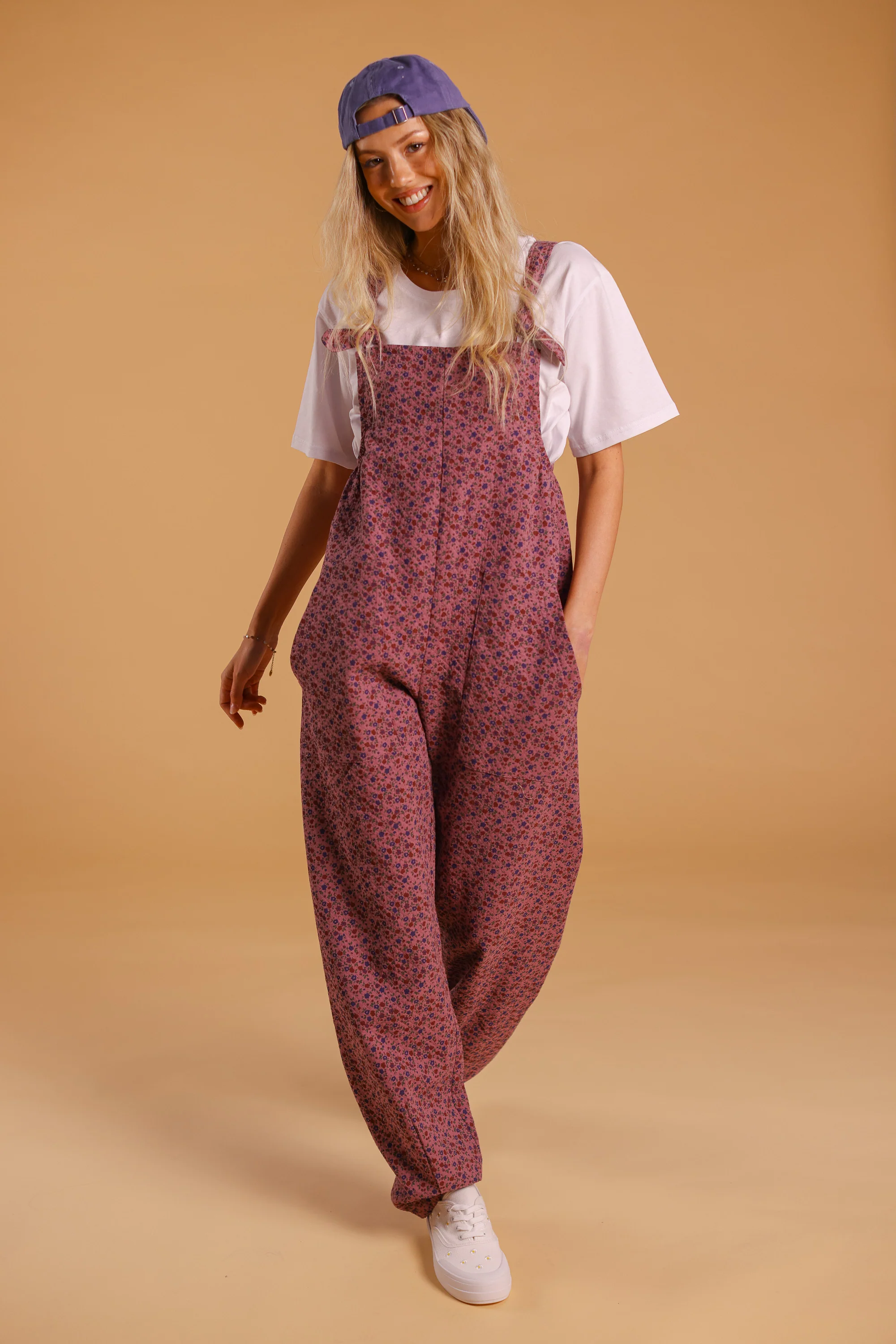 Overall Raya Purple Floral - Image 6