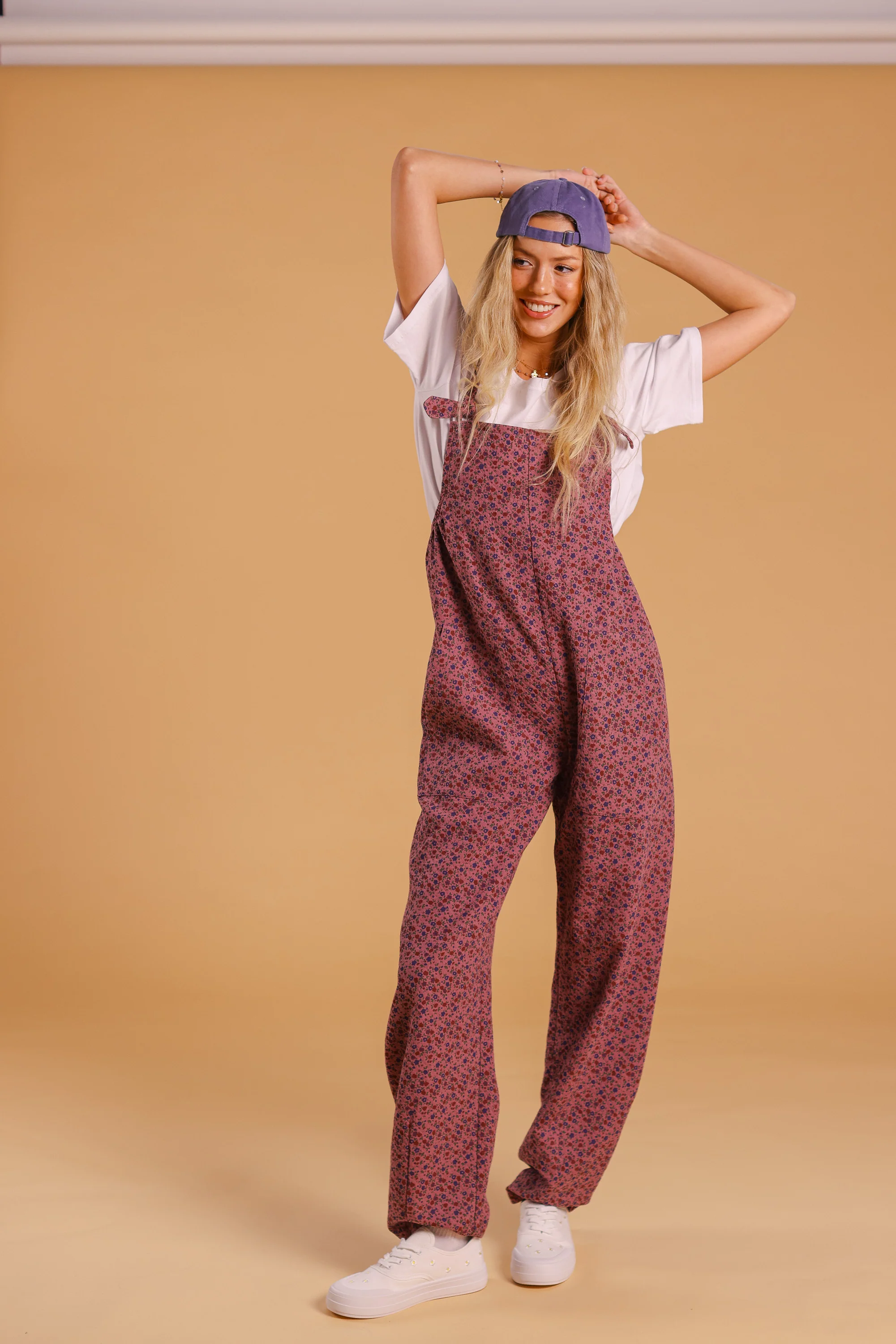Overall Raya Purple Floral - Image 9