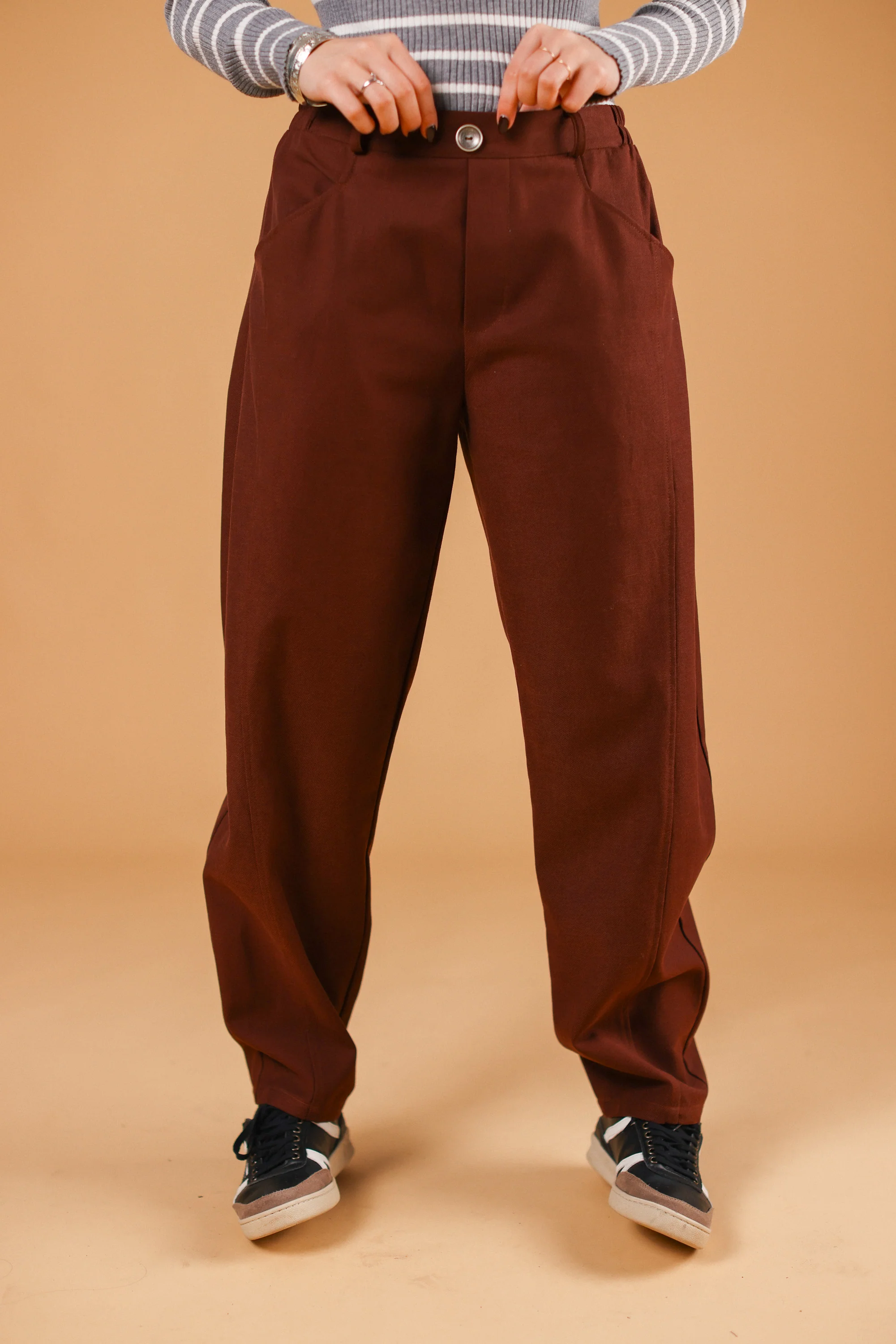 Pants Leone Grape