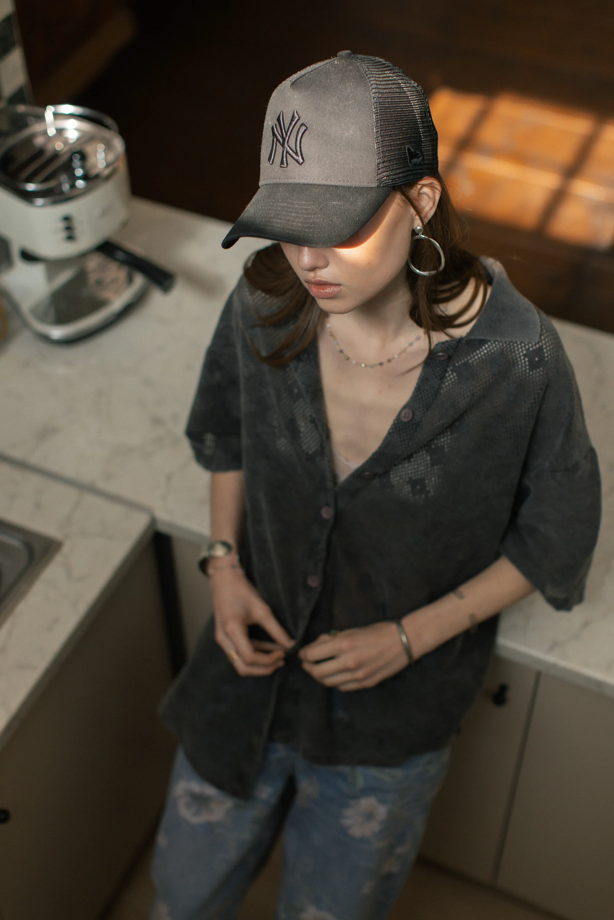 Shirt Elio Stonewashed Grey - Image 13