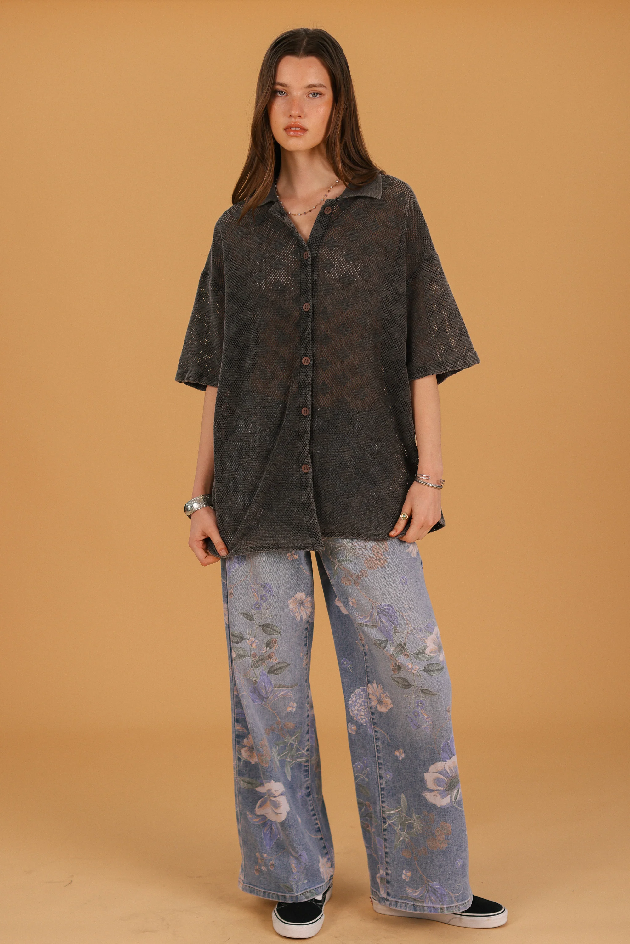Shirt Elio Stonewashed Grey - Image 14