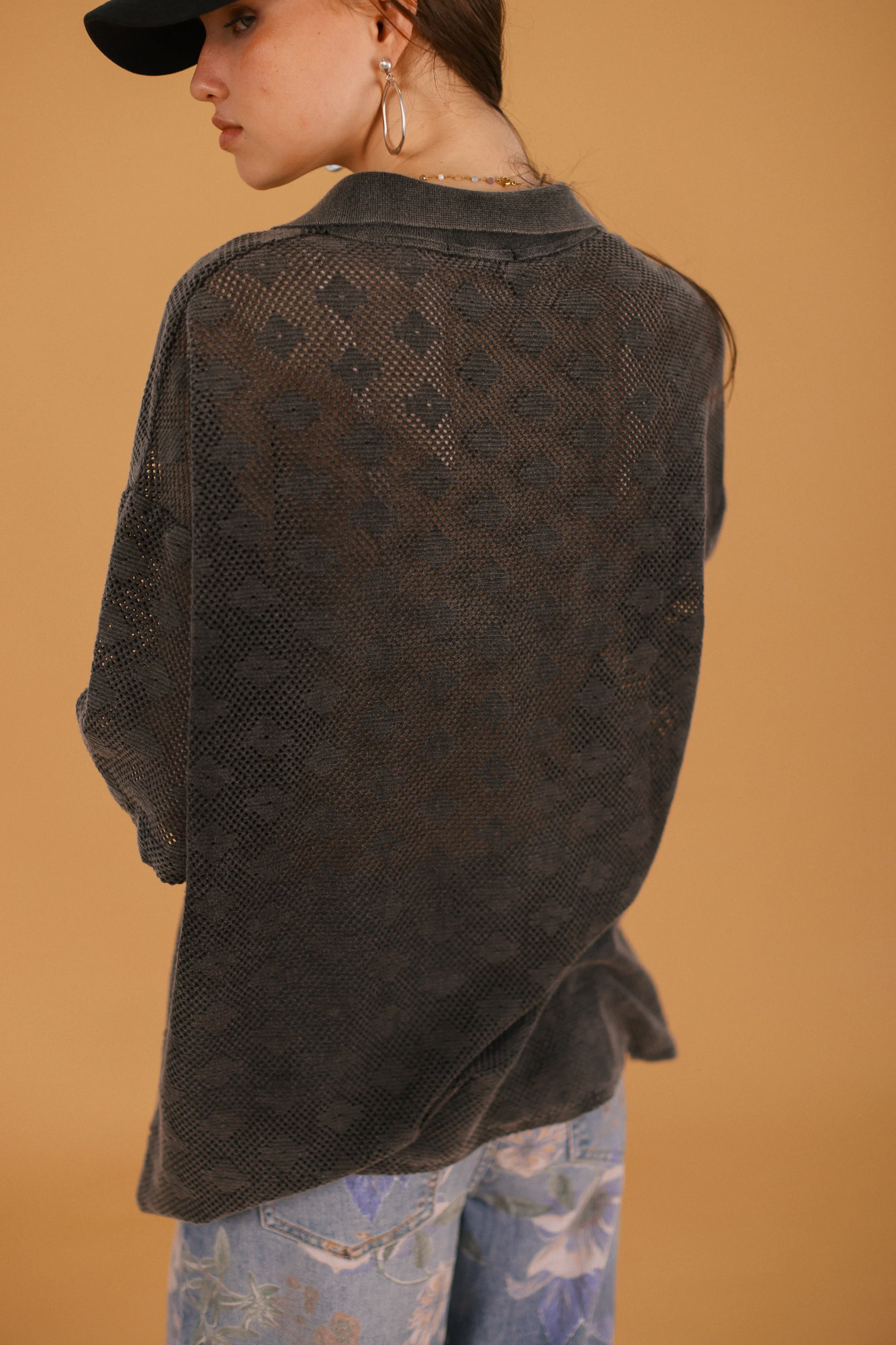 Shirt Elio Stonewashed Grey - Image 6
